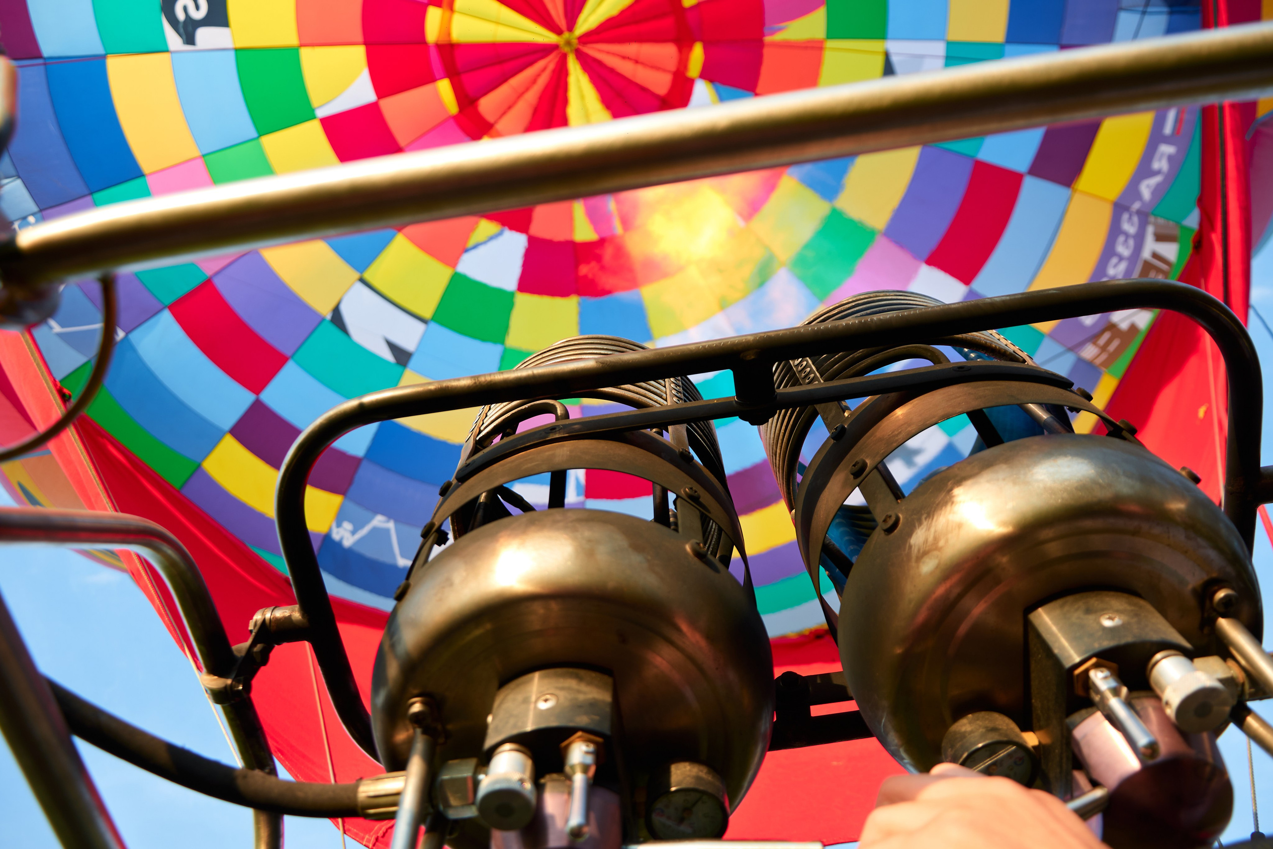 На большом воздушном шаре. Ольга Чёкотова (Фотограф Кострома)