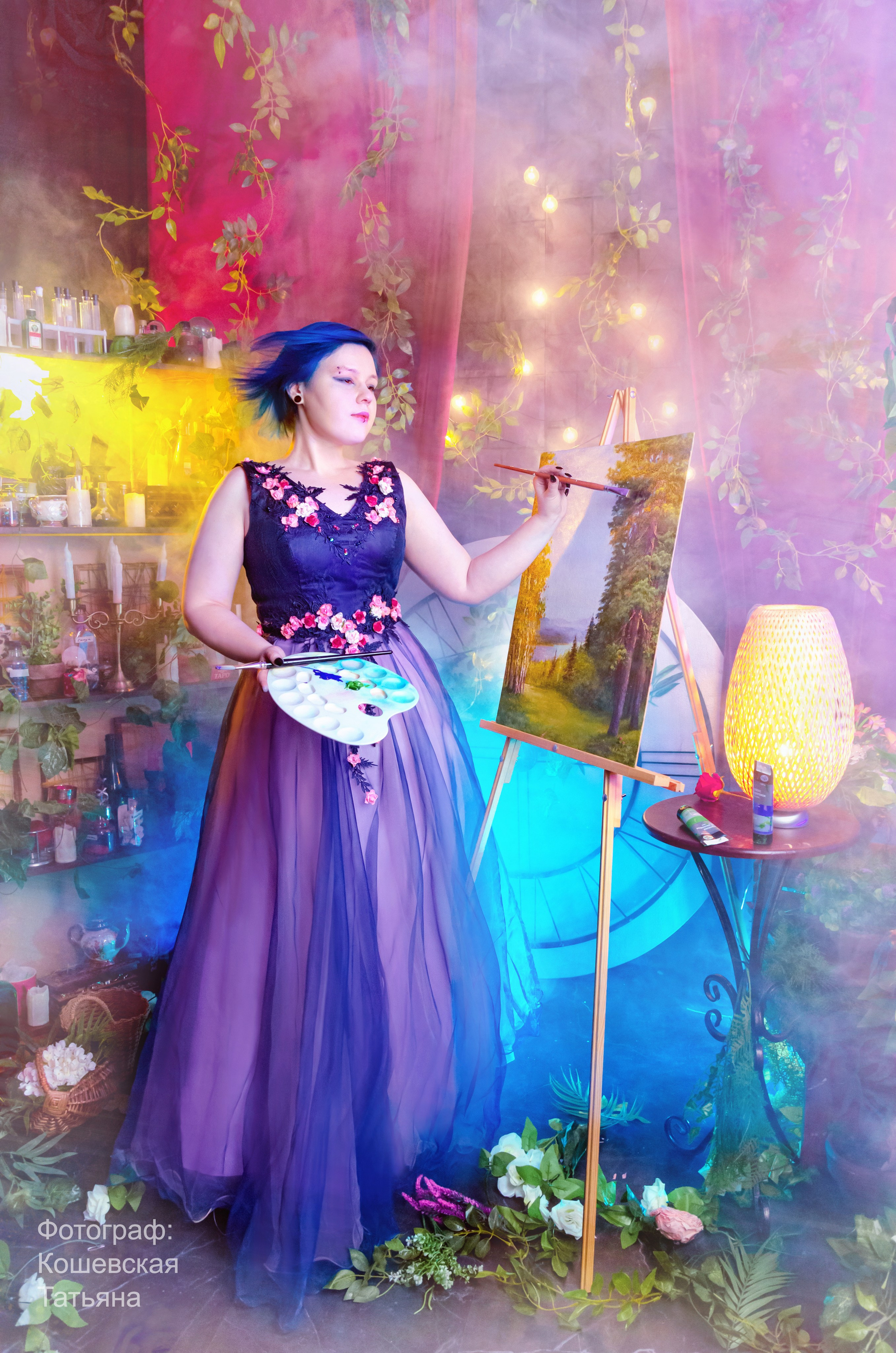 Художница. Фотографы для фотосессий в Новосибирске
