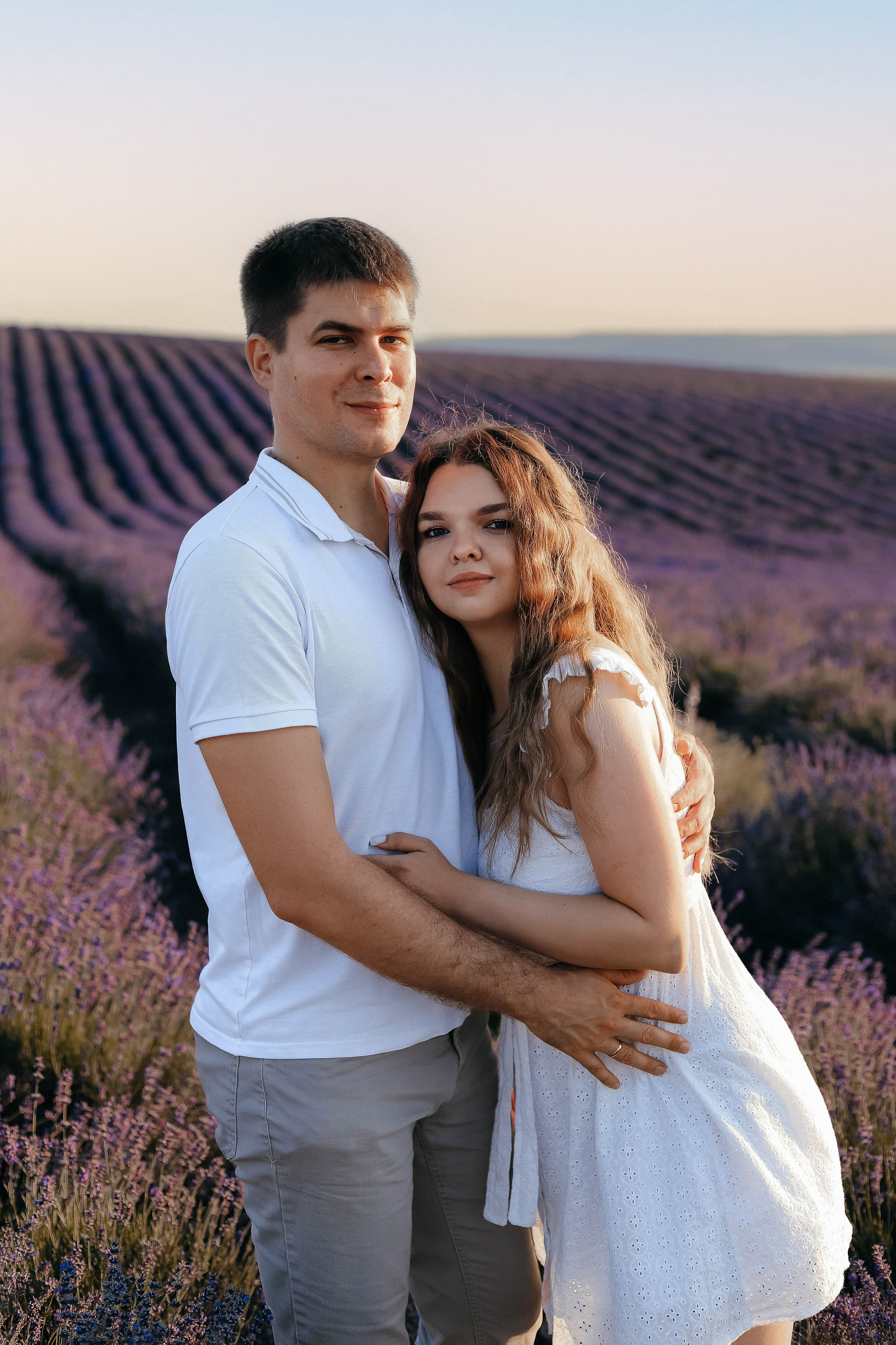 Тамара и Сергей в лаванде. Женский/Детский фотограф в Симферополе Вероника Слепогина