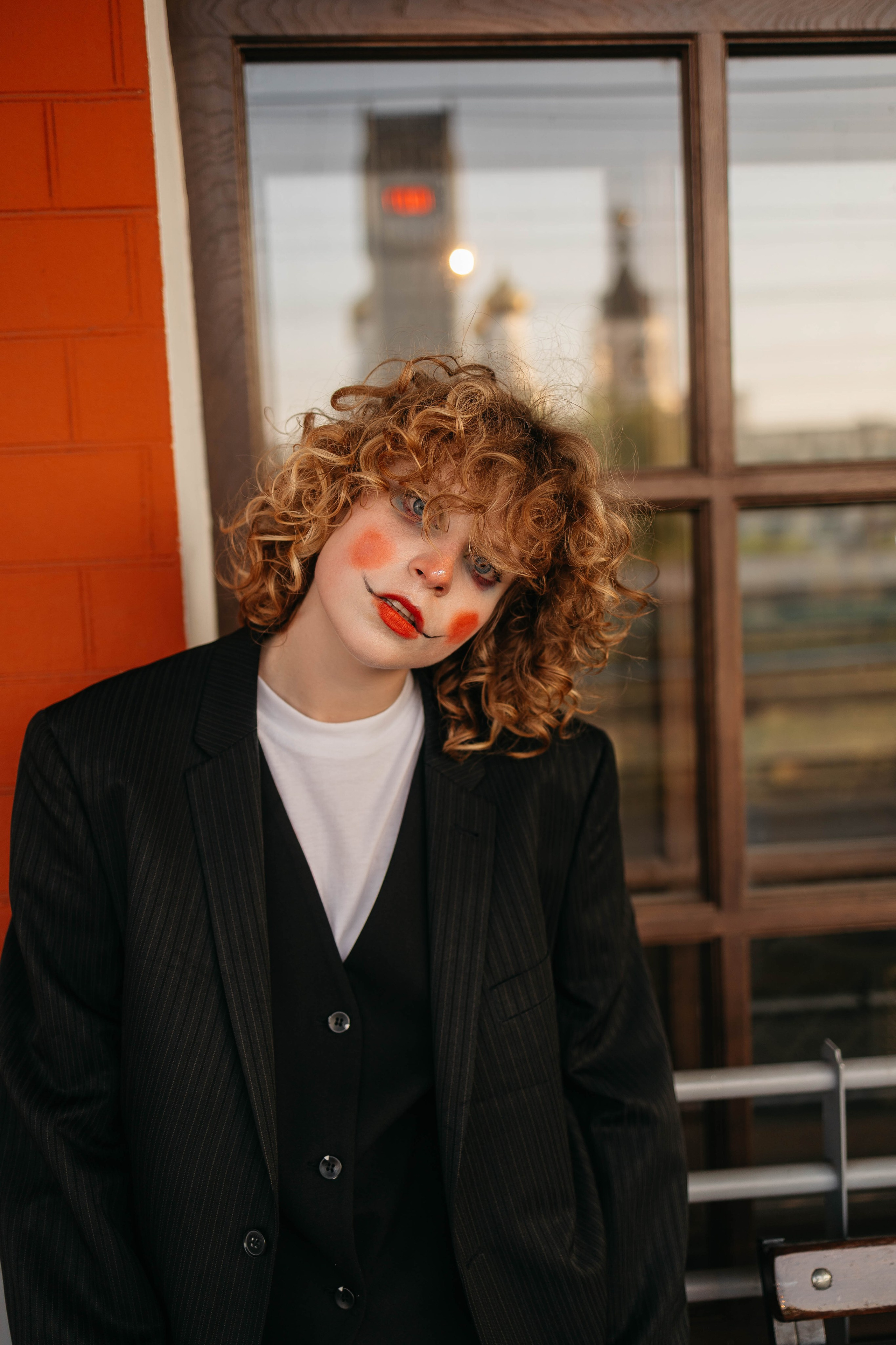 Закат на ЖД вокзале. Лиза. Фотограф в Твери Лагодная Яна