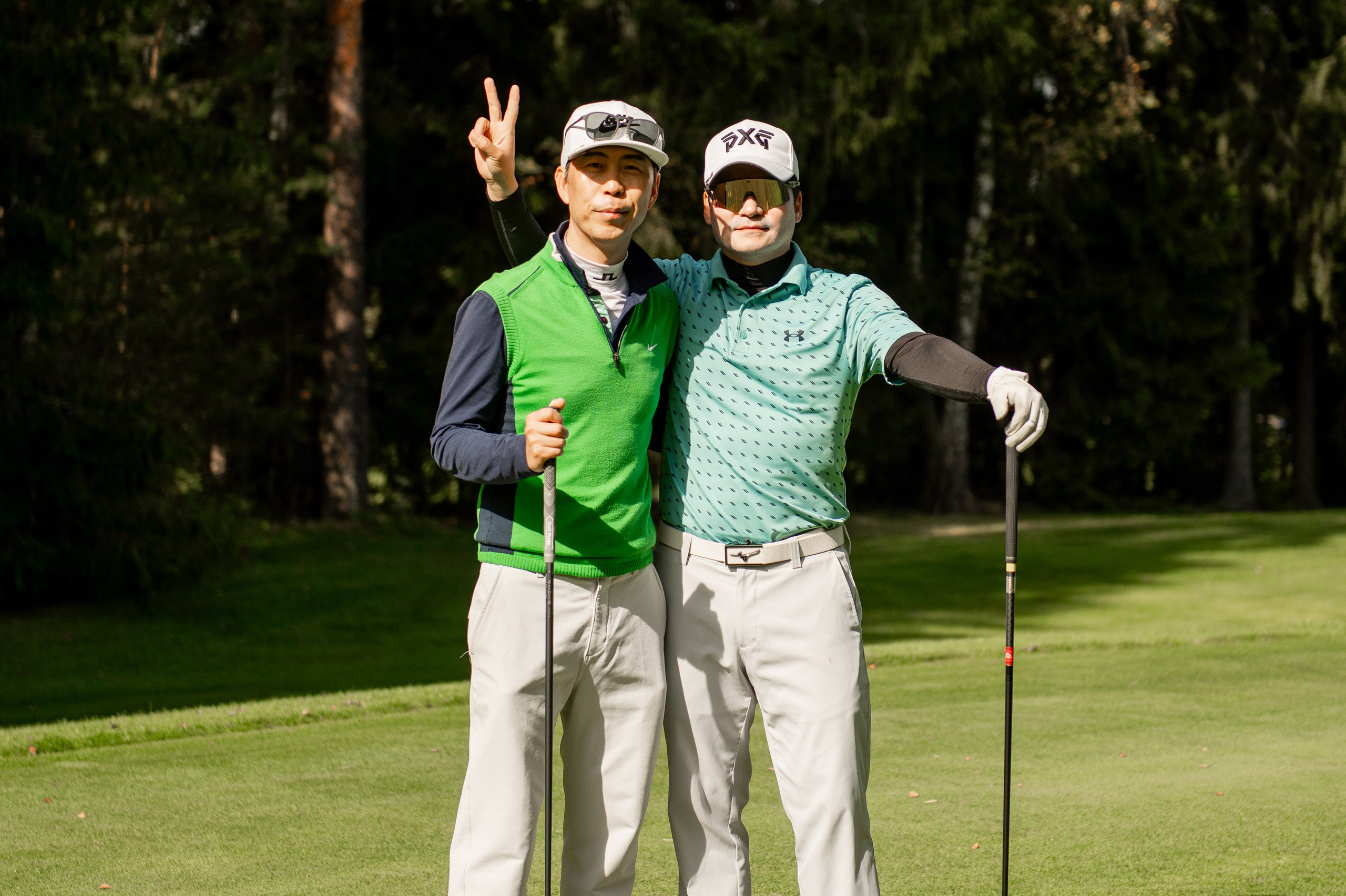 Турнир по гольфу. Профессиональный фотограф в Москве Александра Харламова