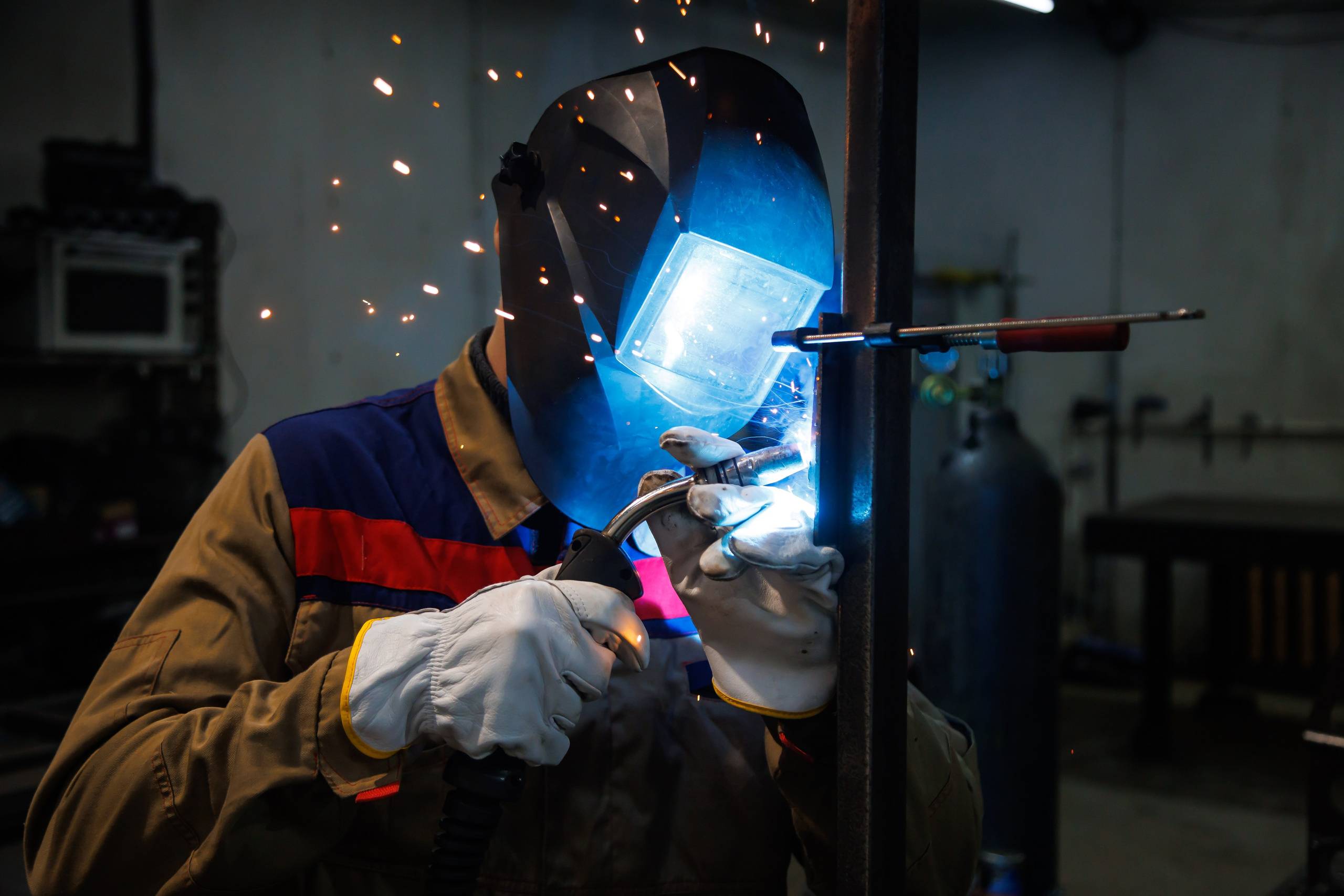 Сварка. Фотограф Антон Клейнос, Владивосток