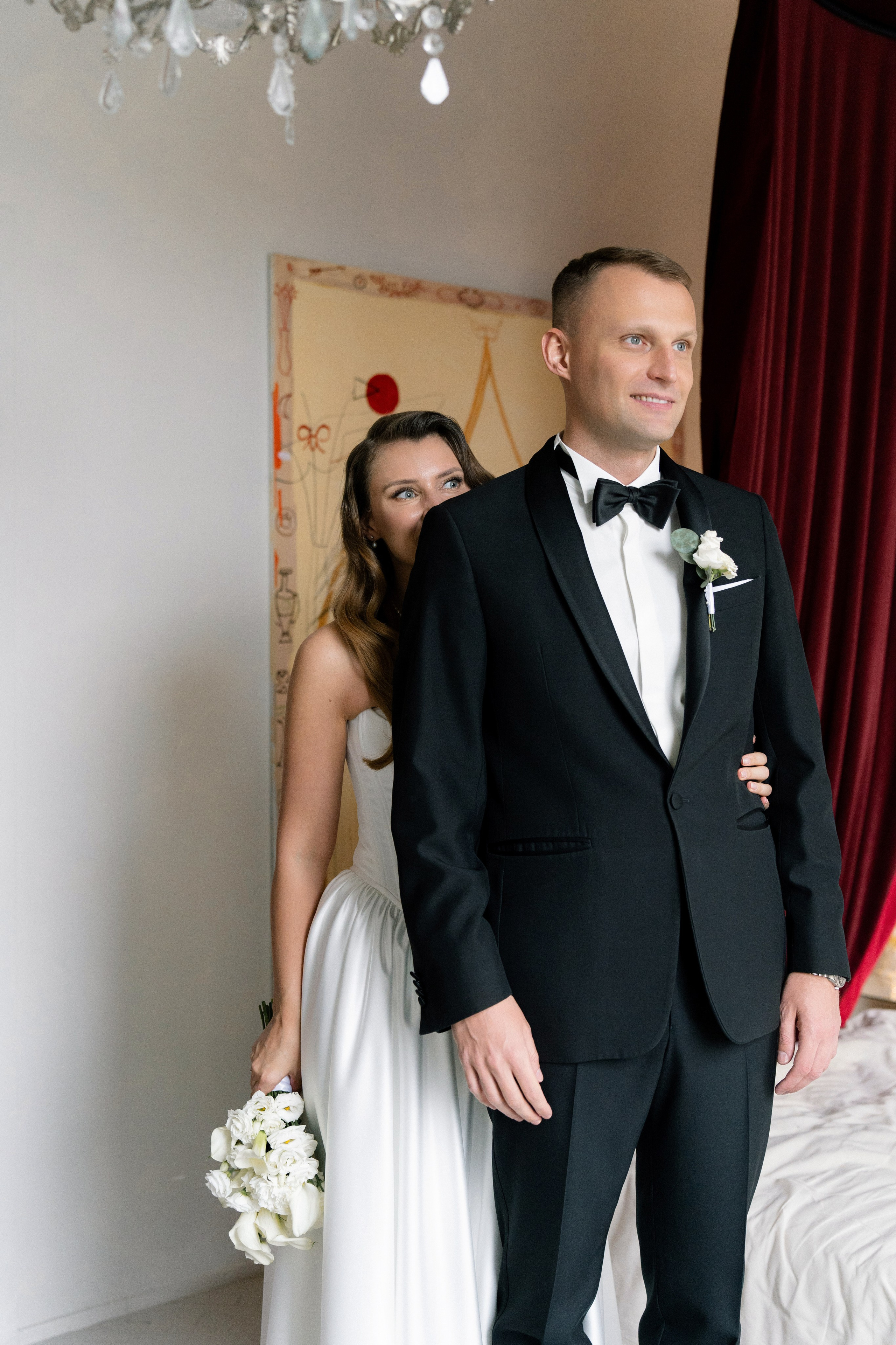 Иван и Рума. Москва. Сборы в отеле Marco Polo и роспись в особняке Спиридонова. Свадебный фотограф Катерина Чулкова