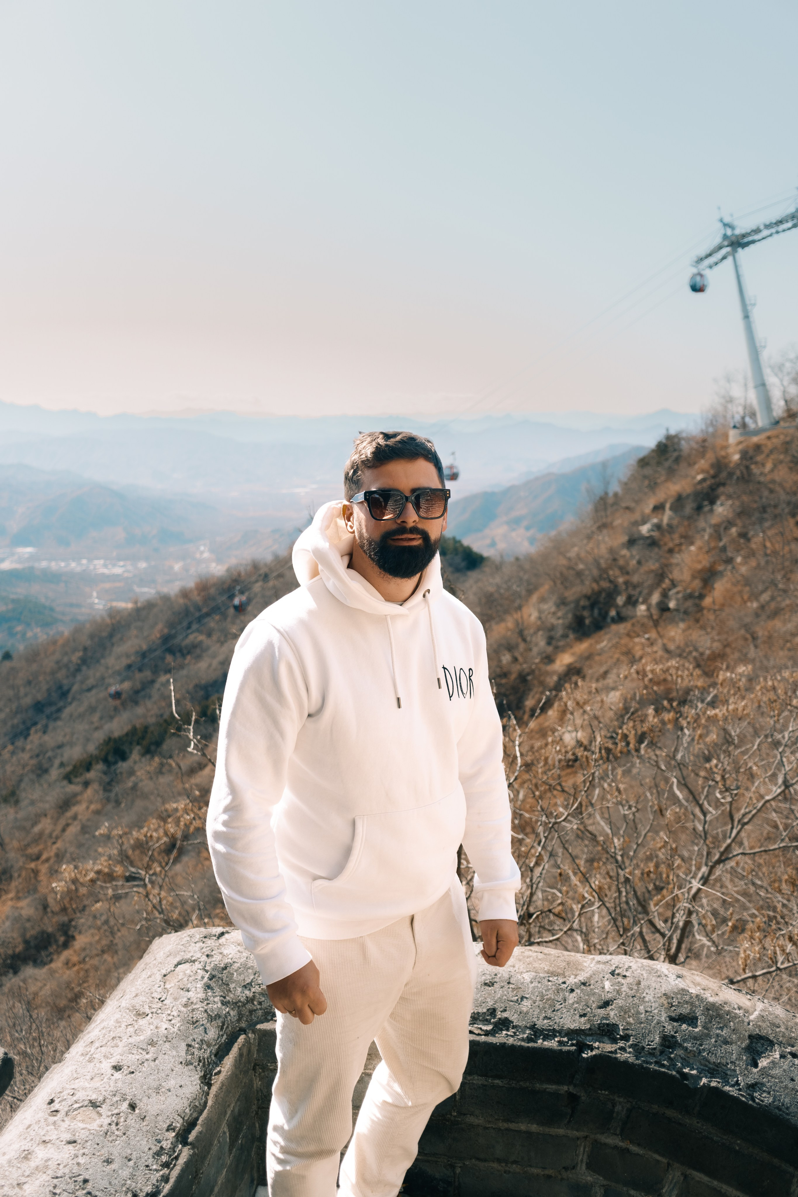 Photoshoot on the Great Wall of China