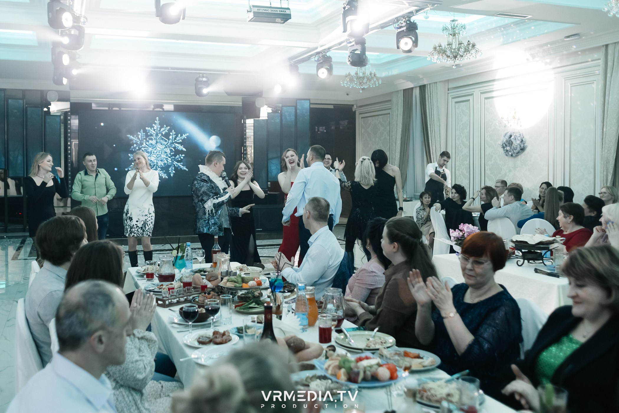 Новогодний вечер в ресторане «Лазурный Берег»