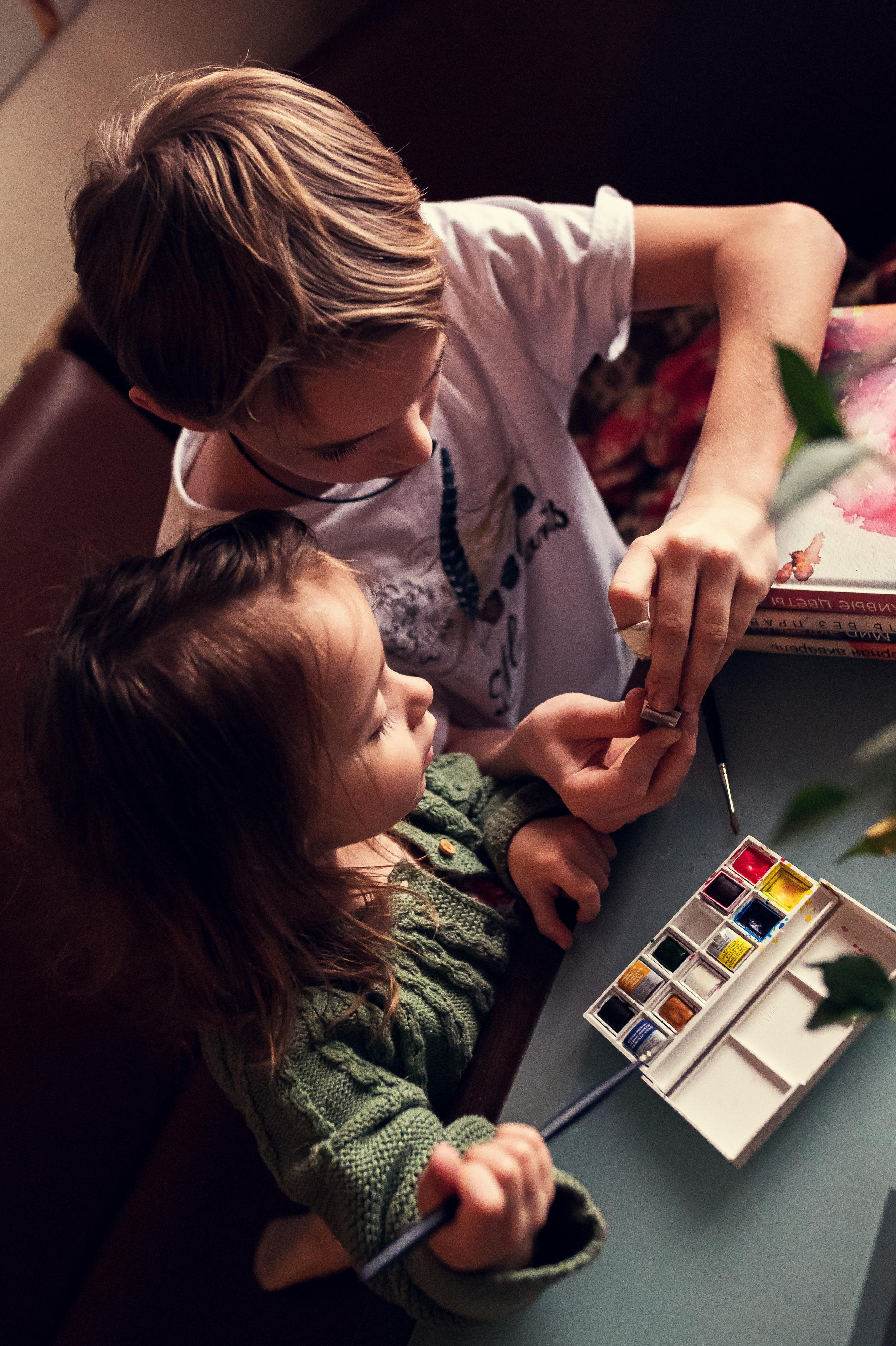 Колоритная домашняя фотосессия для творческой семьи. Семейный фотограф. Lifestyle. Москва. Анастасия Михайлова