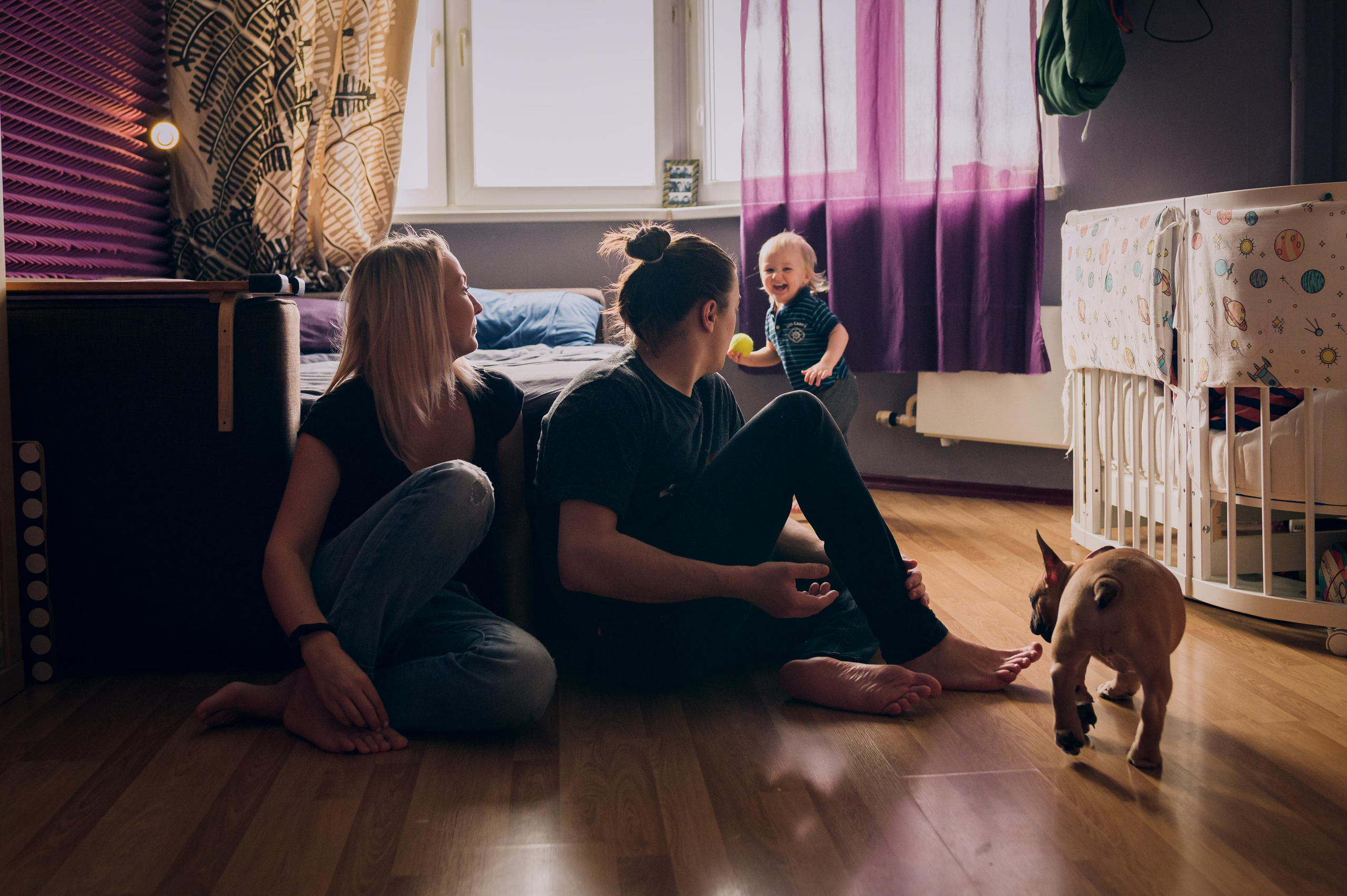 Домашняя фотосессия с характером. Семейный фотограф. Lifestyle. Москва. Анастасия Михайлова