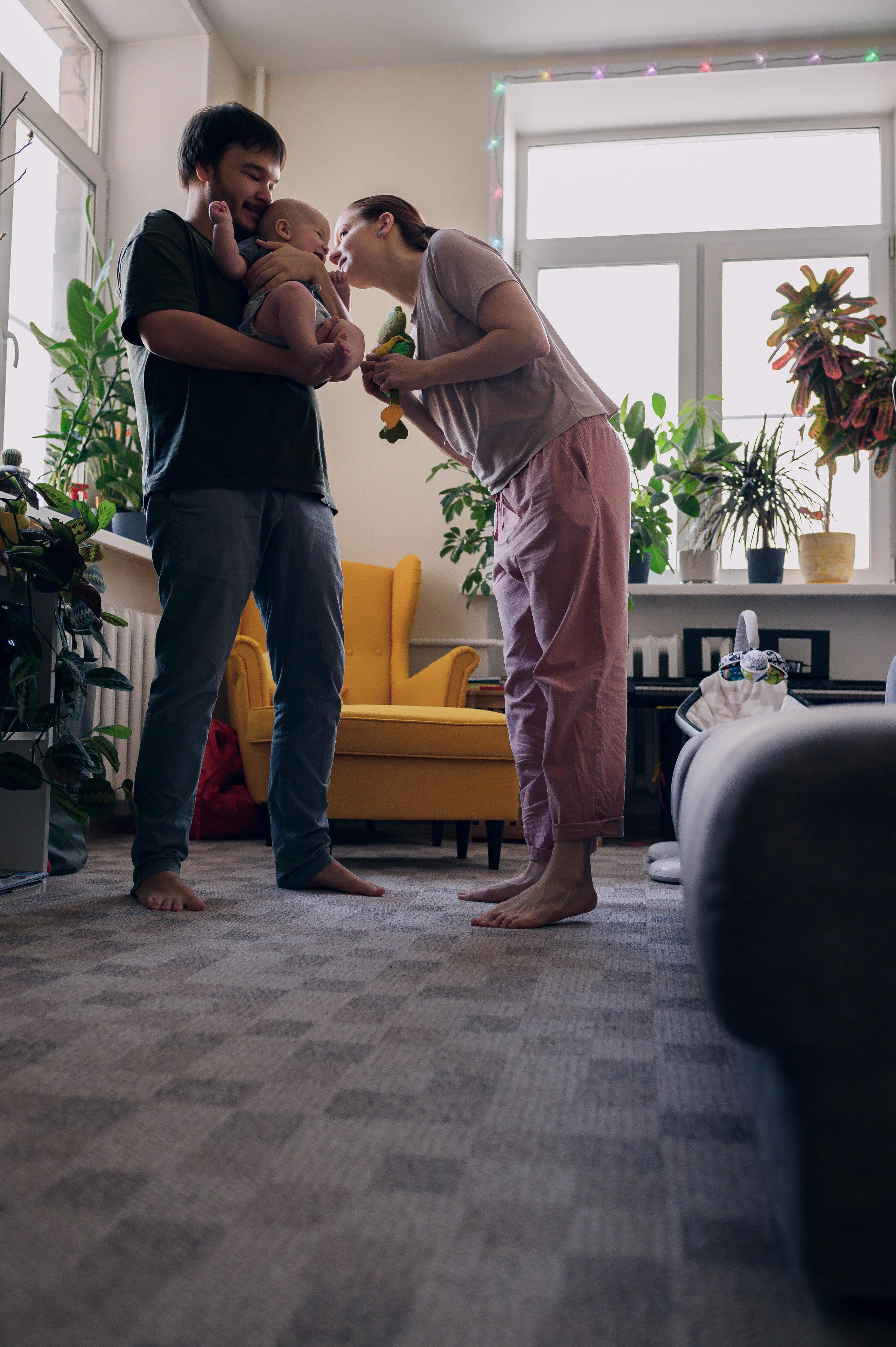 Домашние фото в сталинке с горчицей. Семейный фотограф. Lifestyle. Москва. Анастасия Михайлова