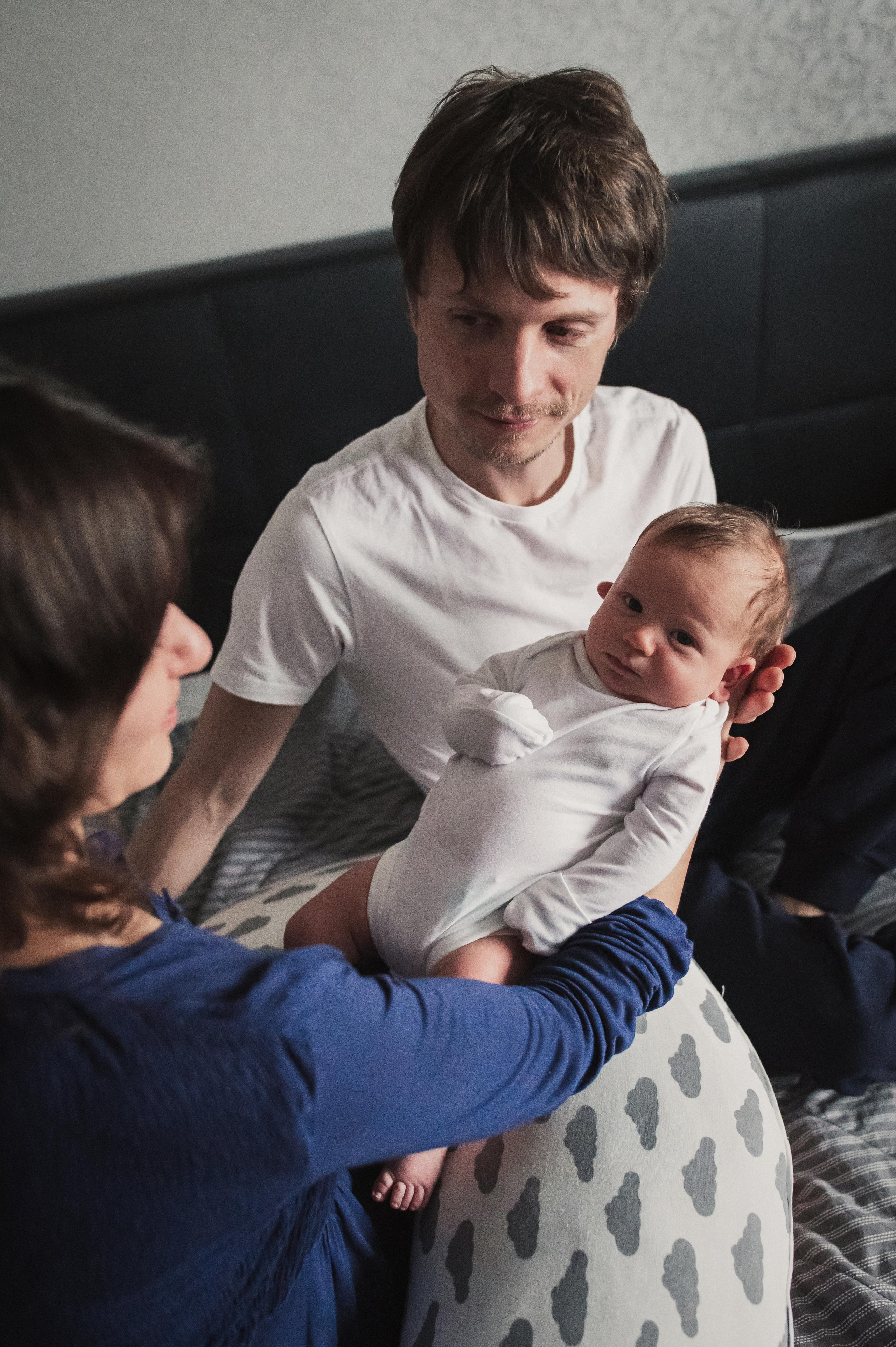 Домашние фото с месячным малышом и двухлеткой. Семейный фотограф. Lifestyle. Москва. Анастасия Михайлова