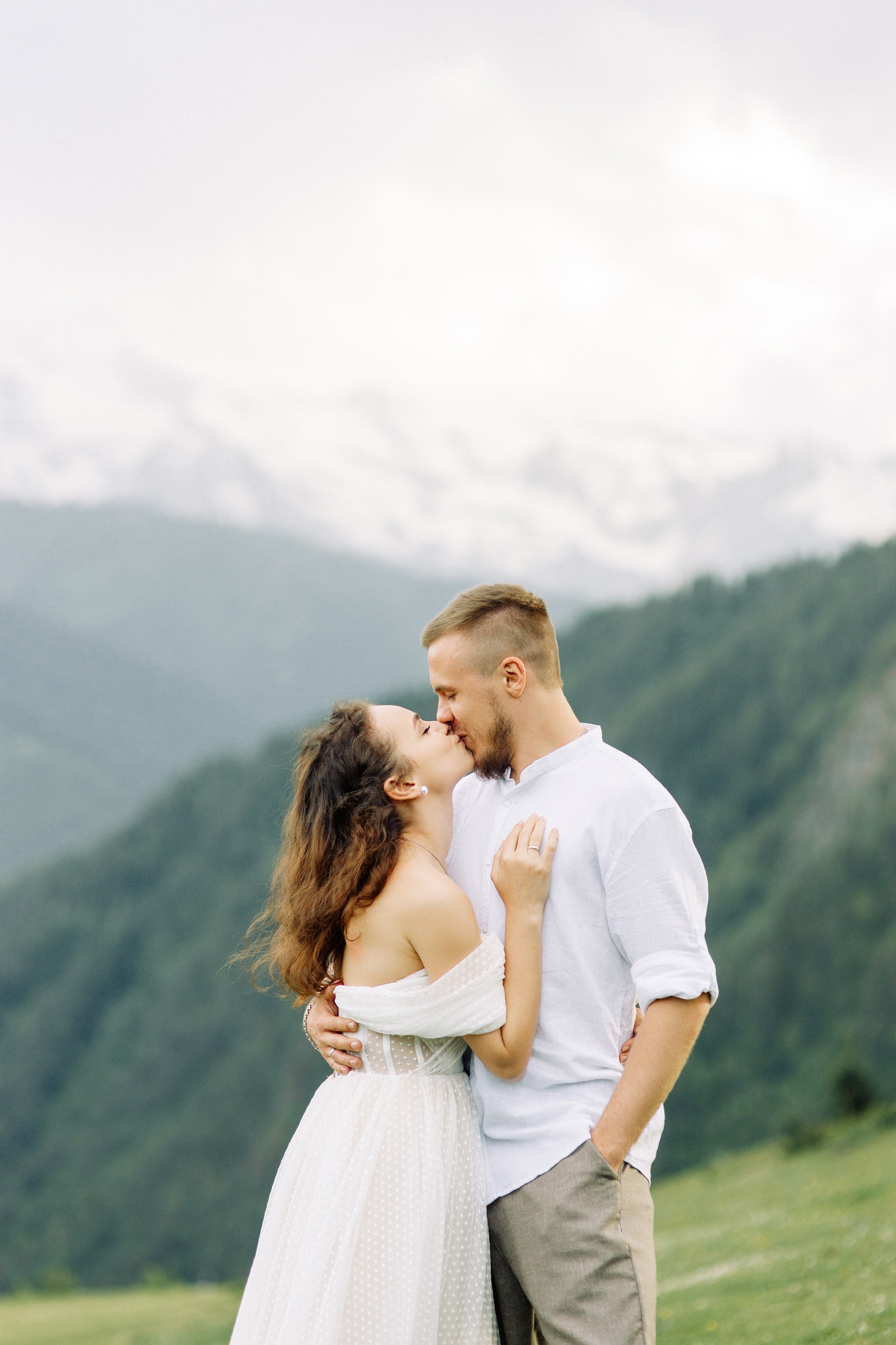 Свадьба в горах Сванетии в Грузии