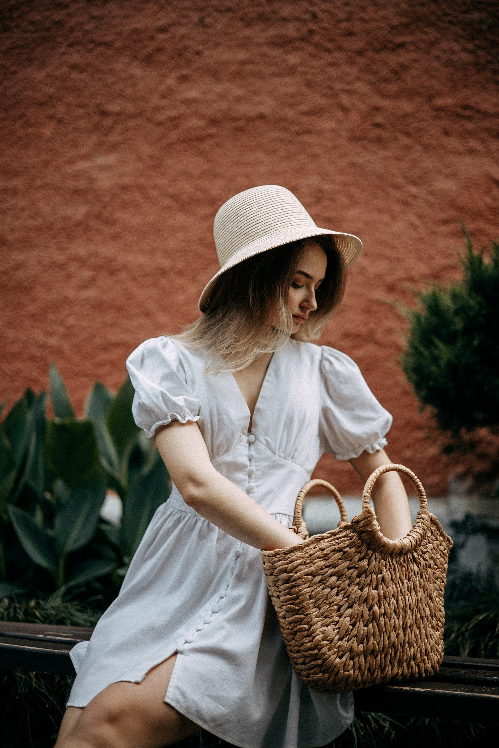 Фотосессия с гортензиями в Батуми