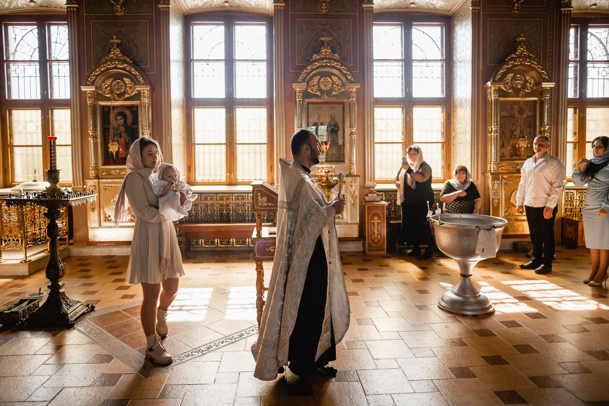 КРЕЩЕНИЕ АРТЕМА (Н. Белого). Семейный фотограф новорождённых в Серпухове Юлия Новикова +79637785957