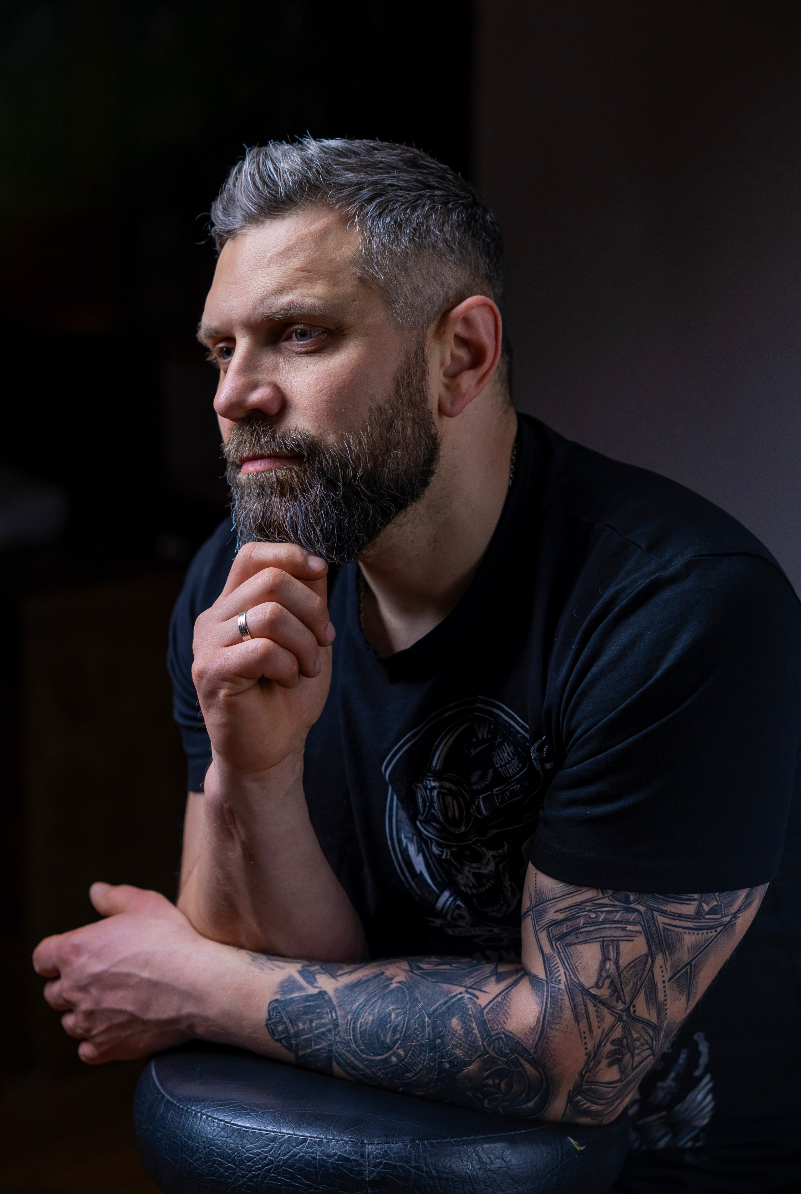 Мужской портрет. Алексей. Фотограф Люся Воробьева