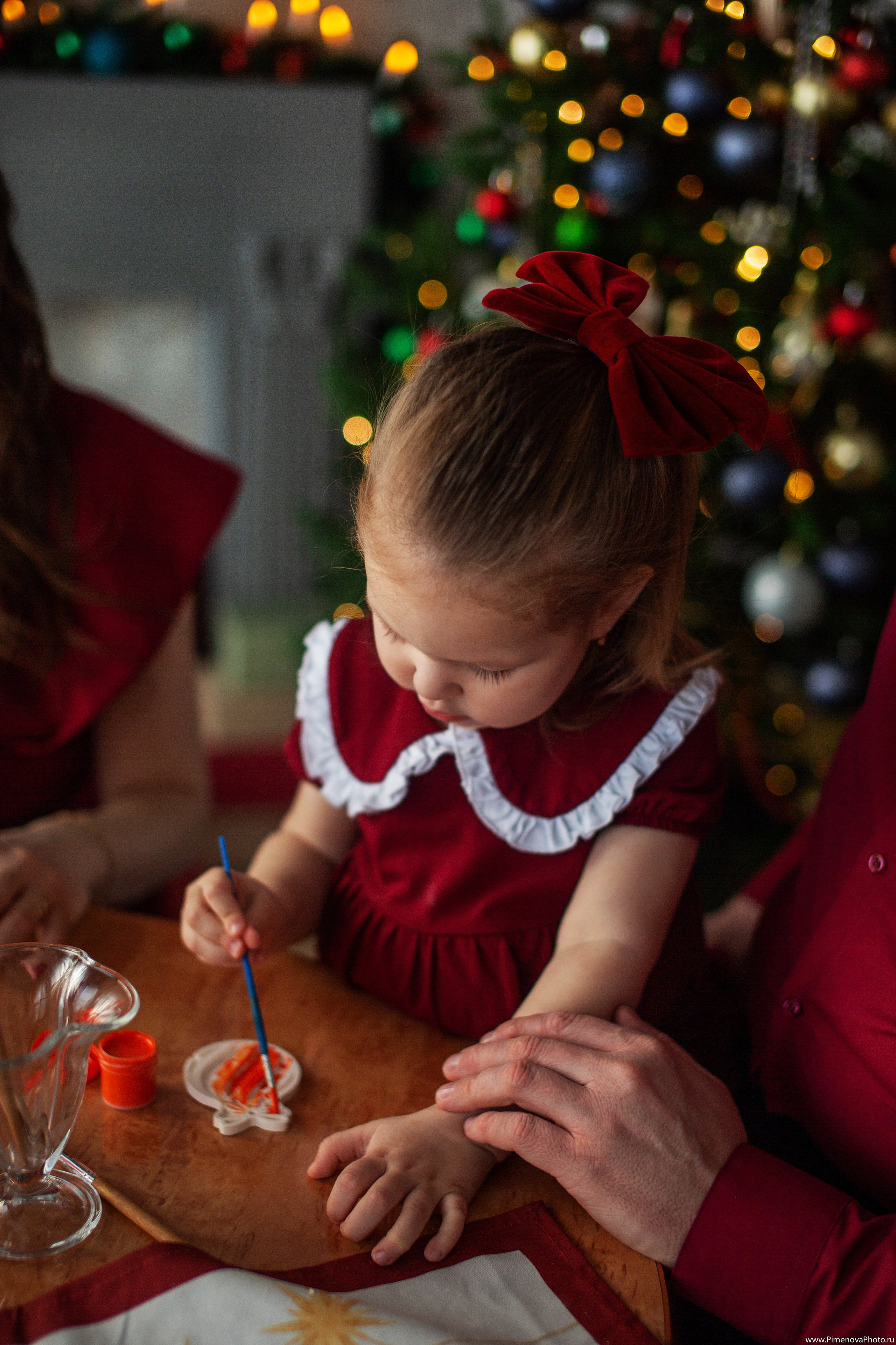 Новогодняя сказка Есении, 2024. Семейный и детский фотограф в Петрозаводске