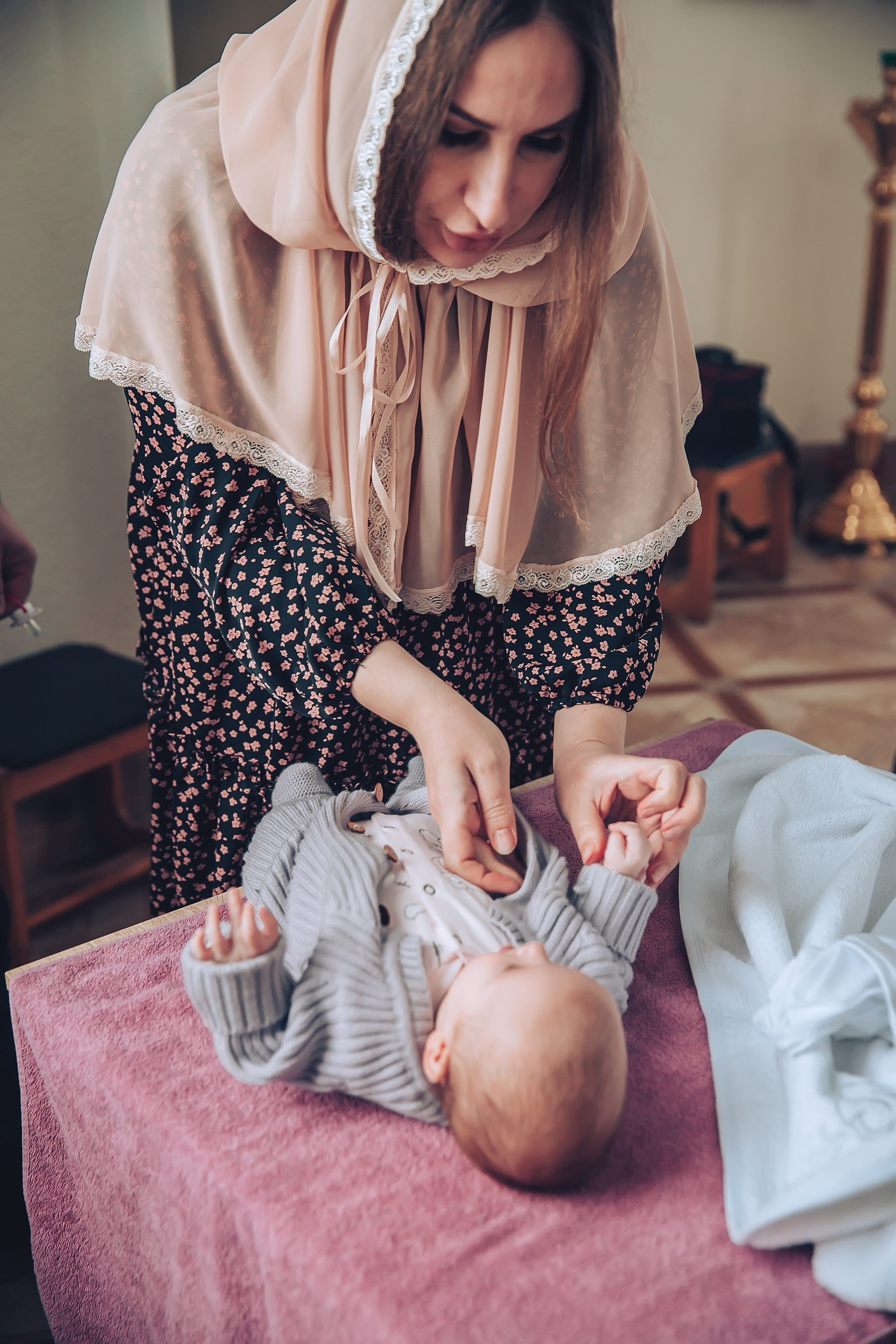 Крещение Анастасии. Школьный и детский фотограф Старожилово