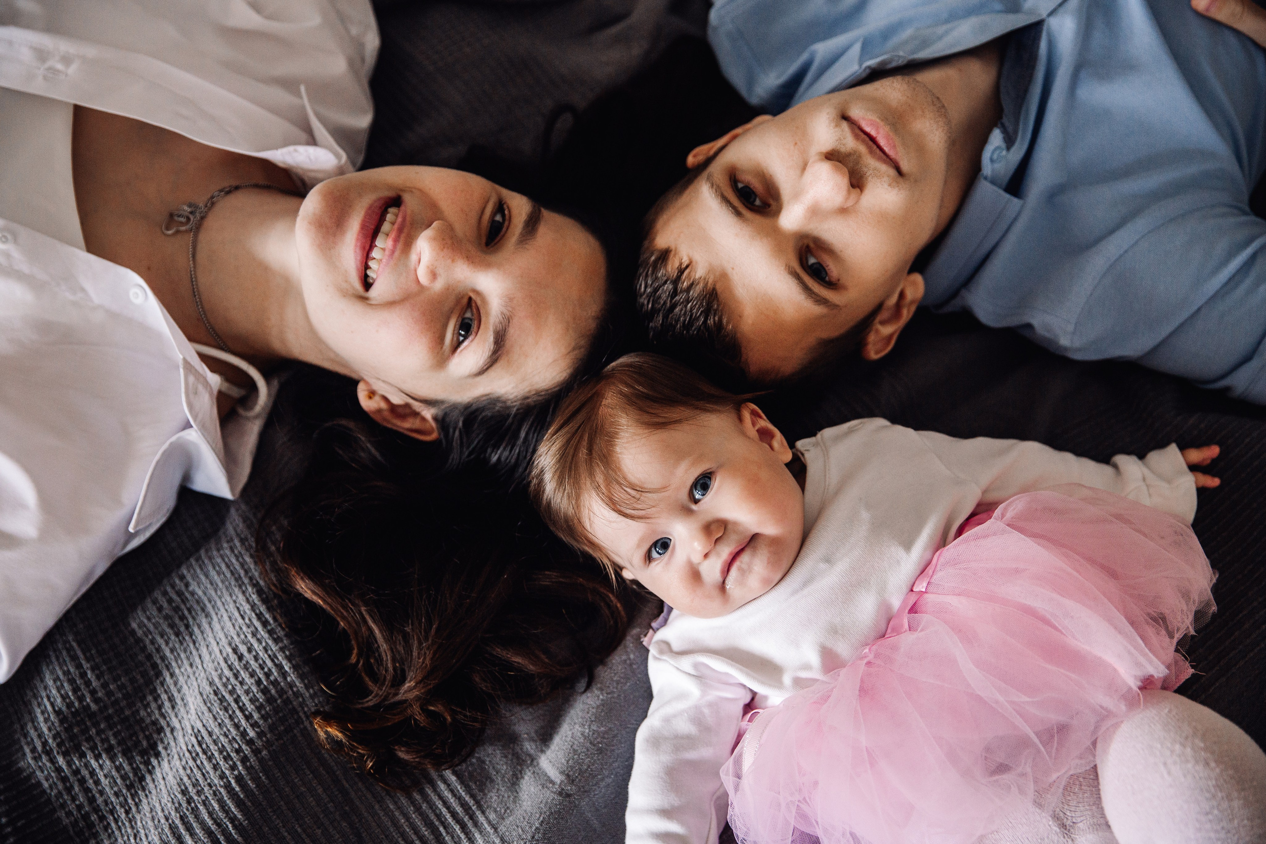 Семейная студийная фотосессия. Марина Соколова. Контентный и семейный фотограф г. Красноярск