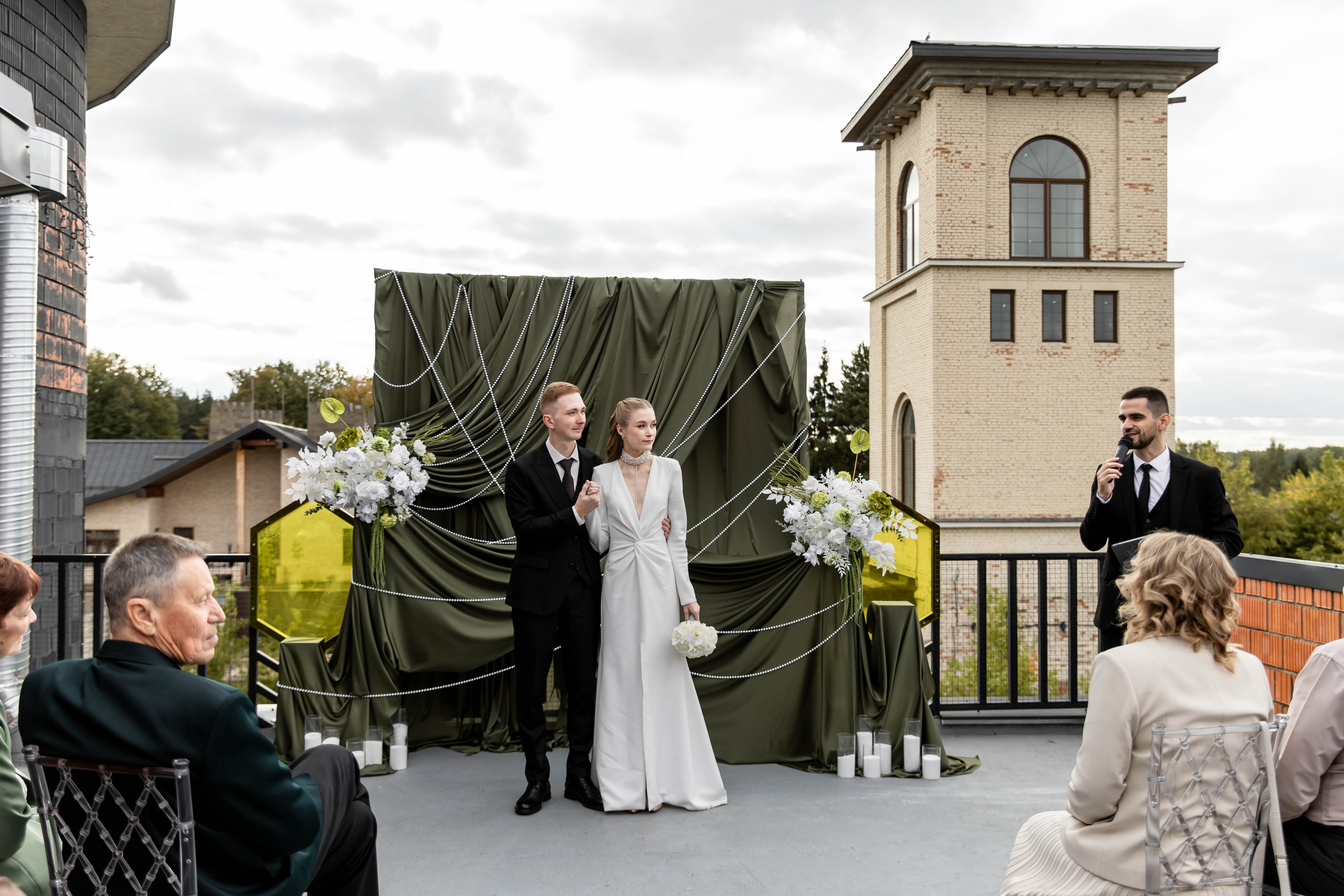 Выездная регистрация + Барвиха + банкет. Свадебный и семейный фотограф в Москве Диана Левченко