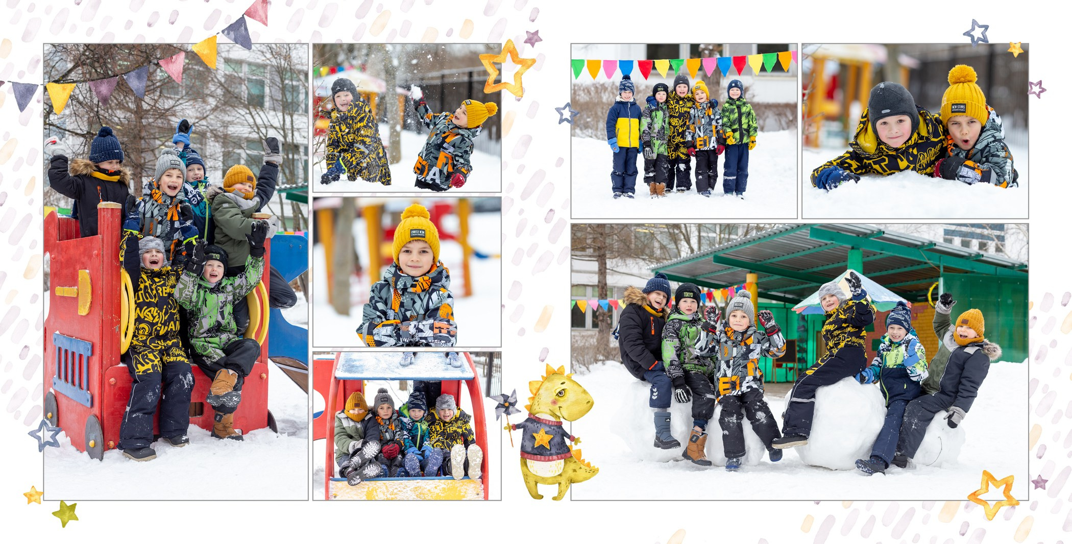 Детский сад. Годовое сопровождение + доп развороты. Школьный фотограф в Зеленограде и Москве Оксана Гусева