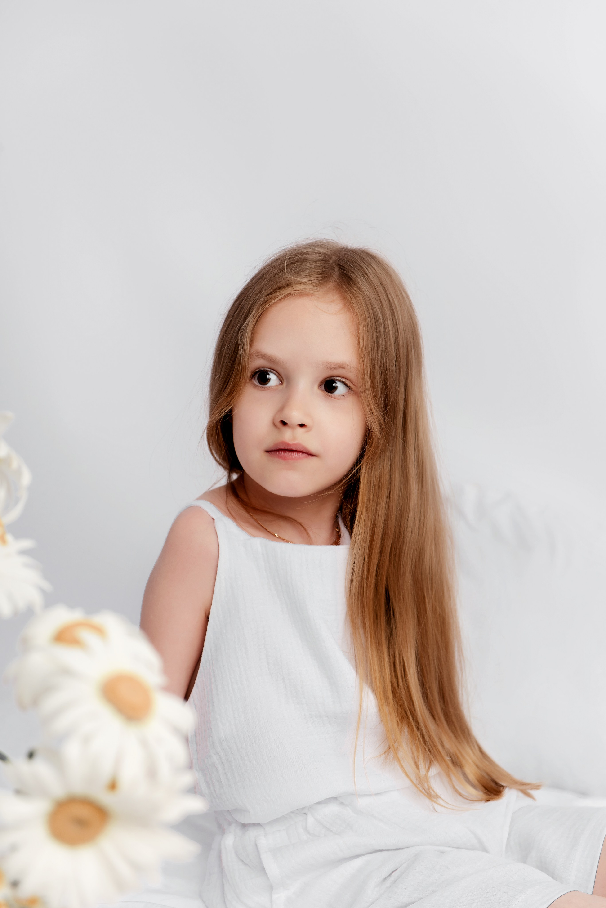 Ромашки. Детский фотограф в Долгопрудном и Москве