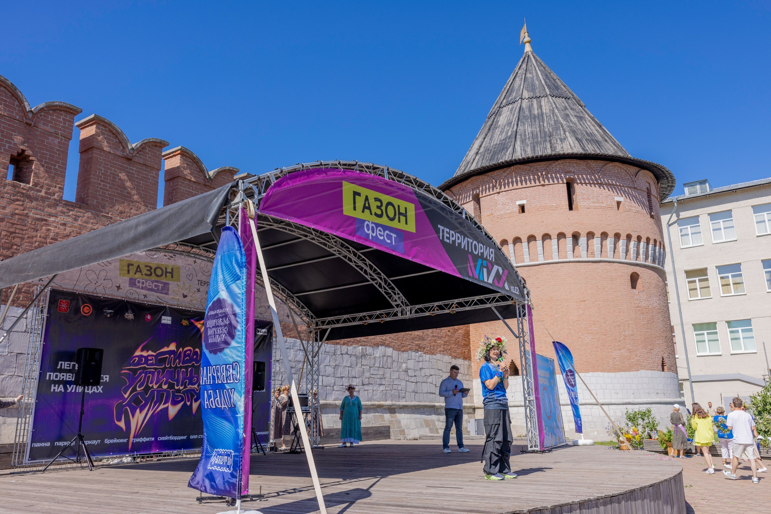 Фестиваль «Ромашковый хоровод». Северная ходьба. Фотограф в Туле Крупский АнДРей. Фотостудия «КАДР71» в Туле