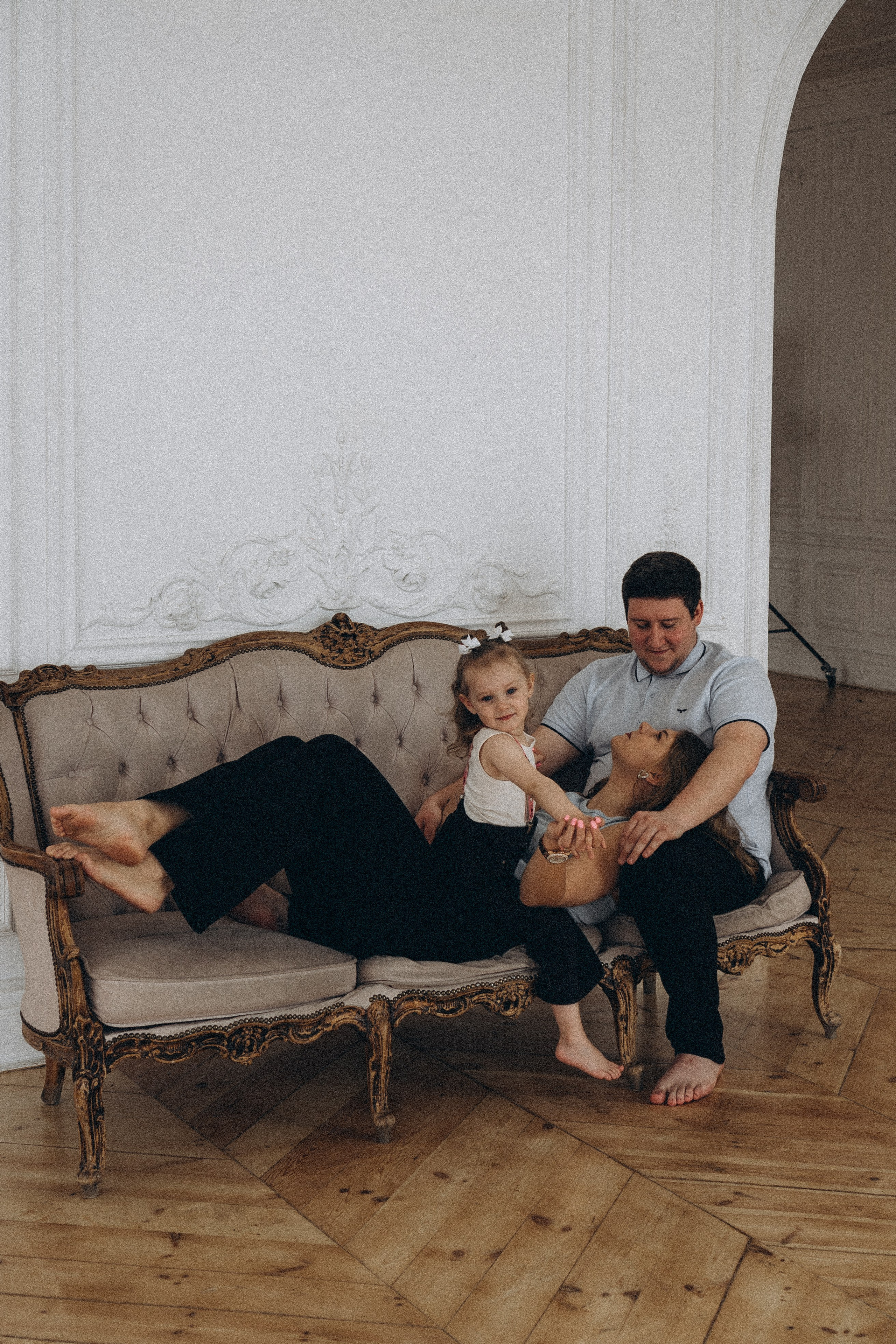 Семейная история в студии. Профессиональный фотограф, Санкт-Петербург — Виктория Богомолова