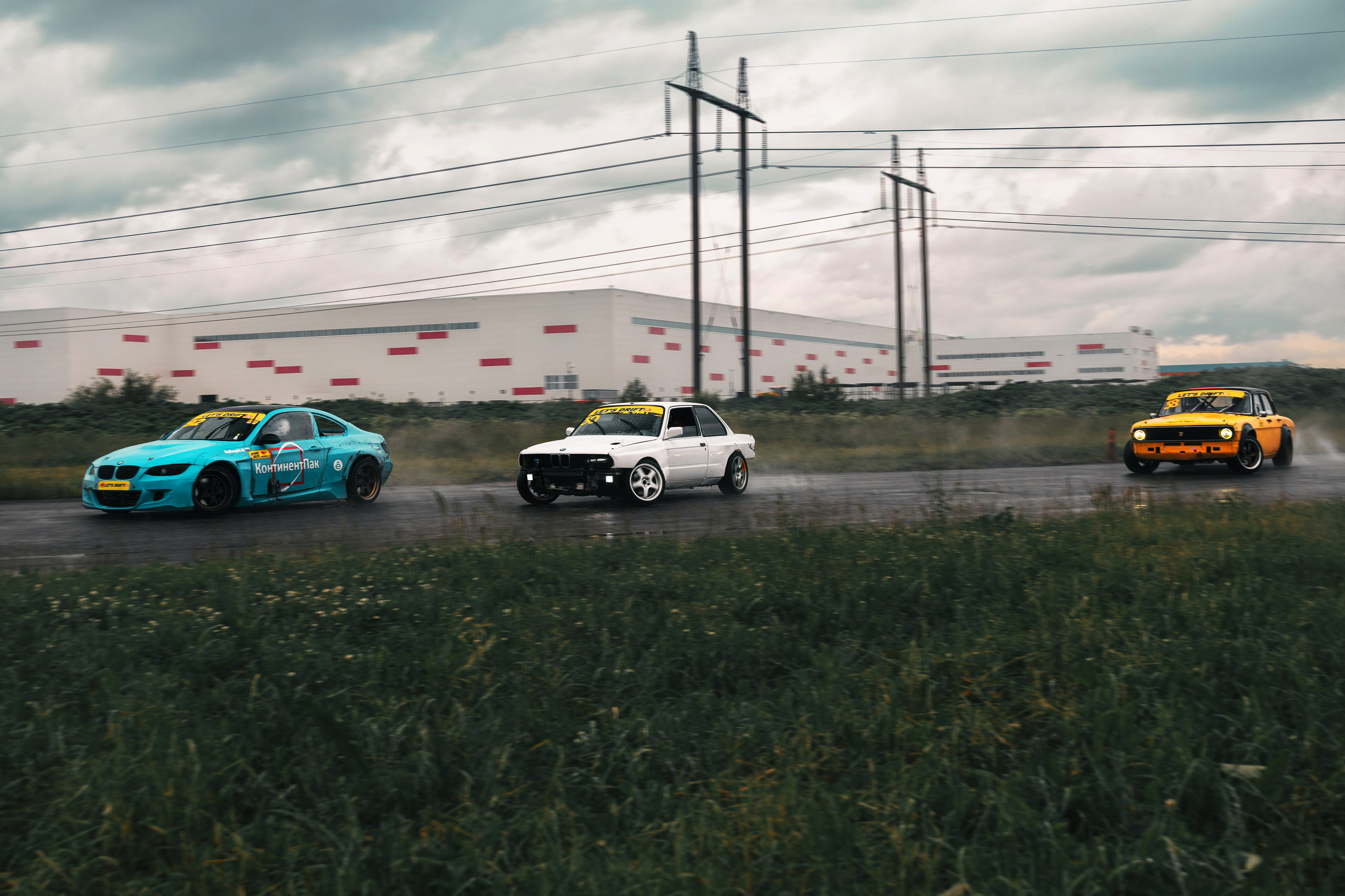 Фоторепортаж с «Больших Гонок» — дрифт, драг, звук