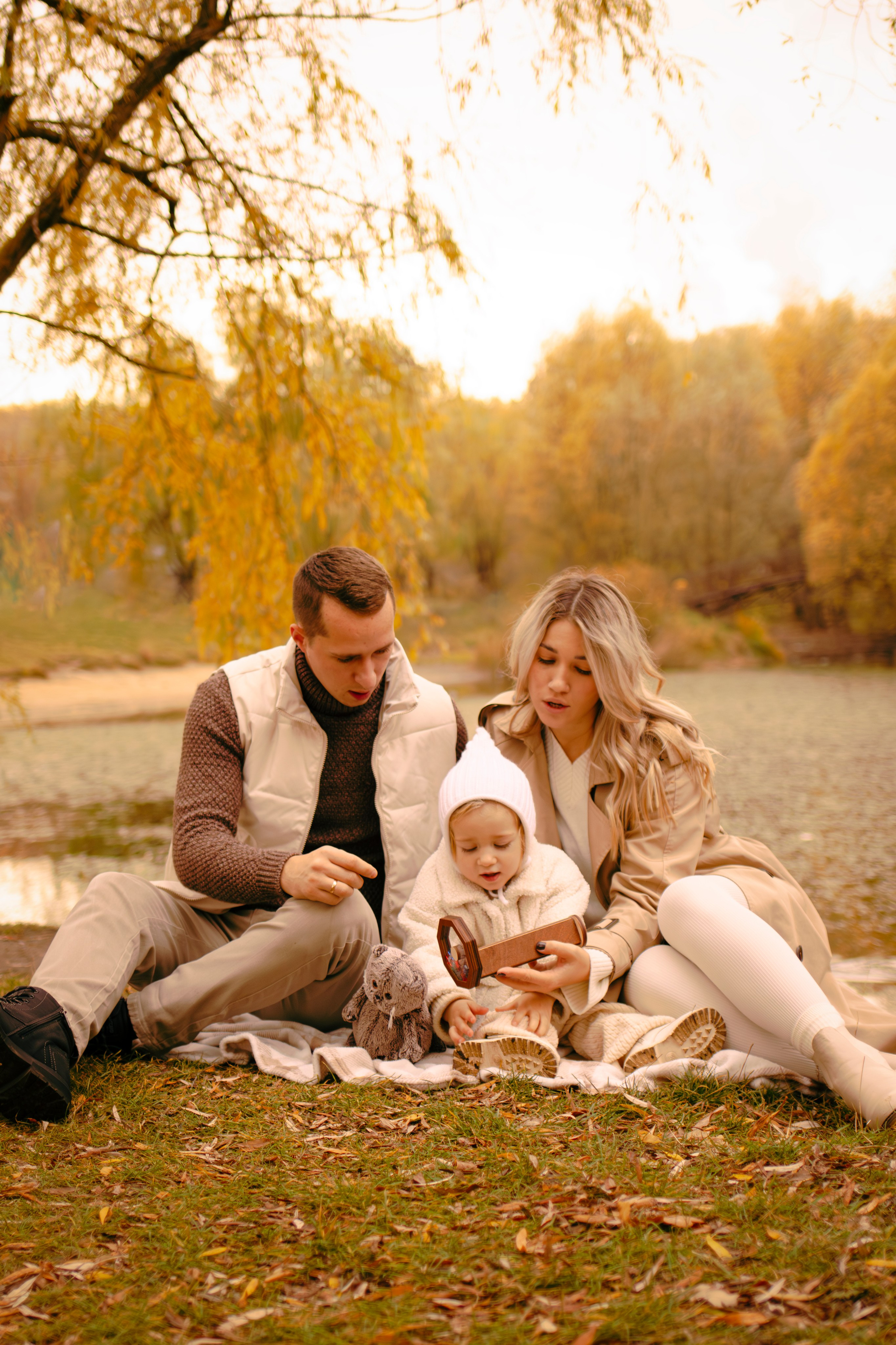 Вероника с родителями. Фотограф в Москве Киселева Екатерина