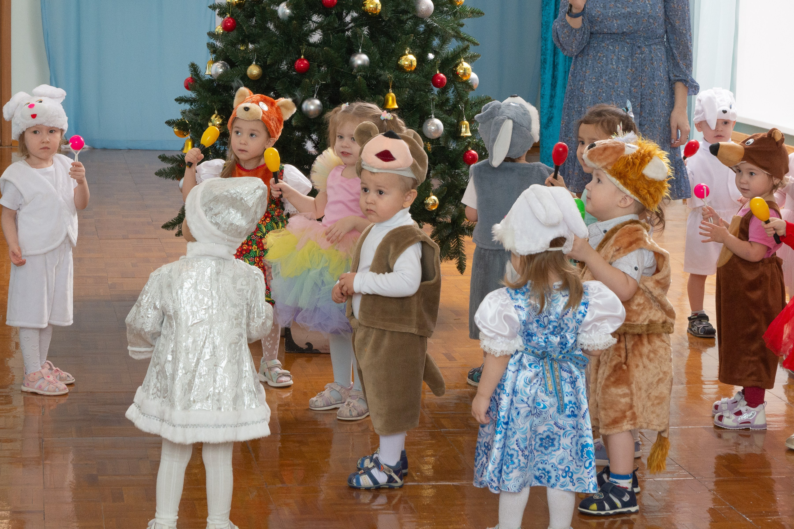Новогодний утренник в саду 2023