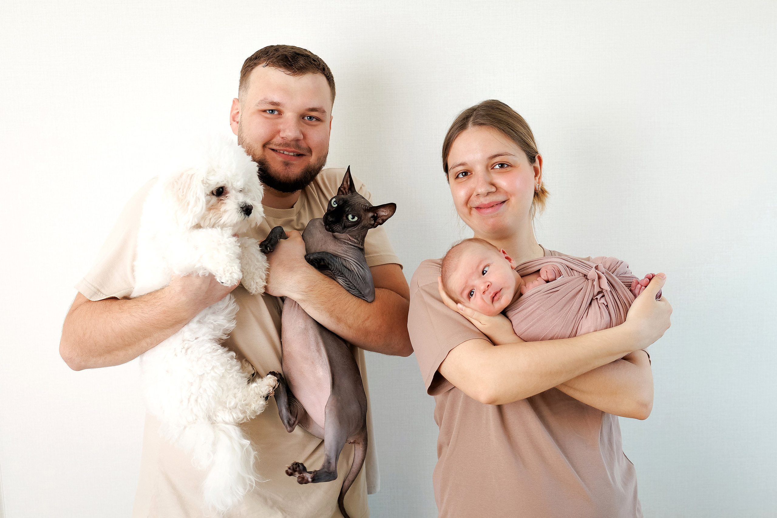 Льву 1 неделя. Фотограф новорожденный малышей Новосибирск