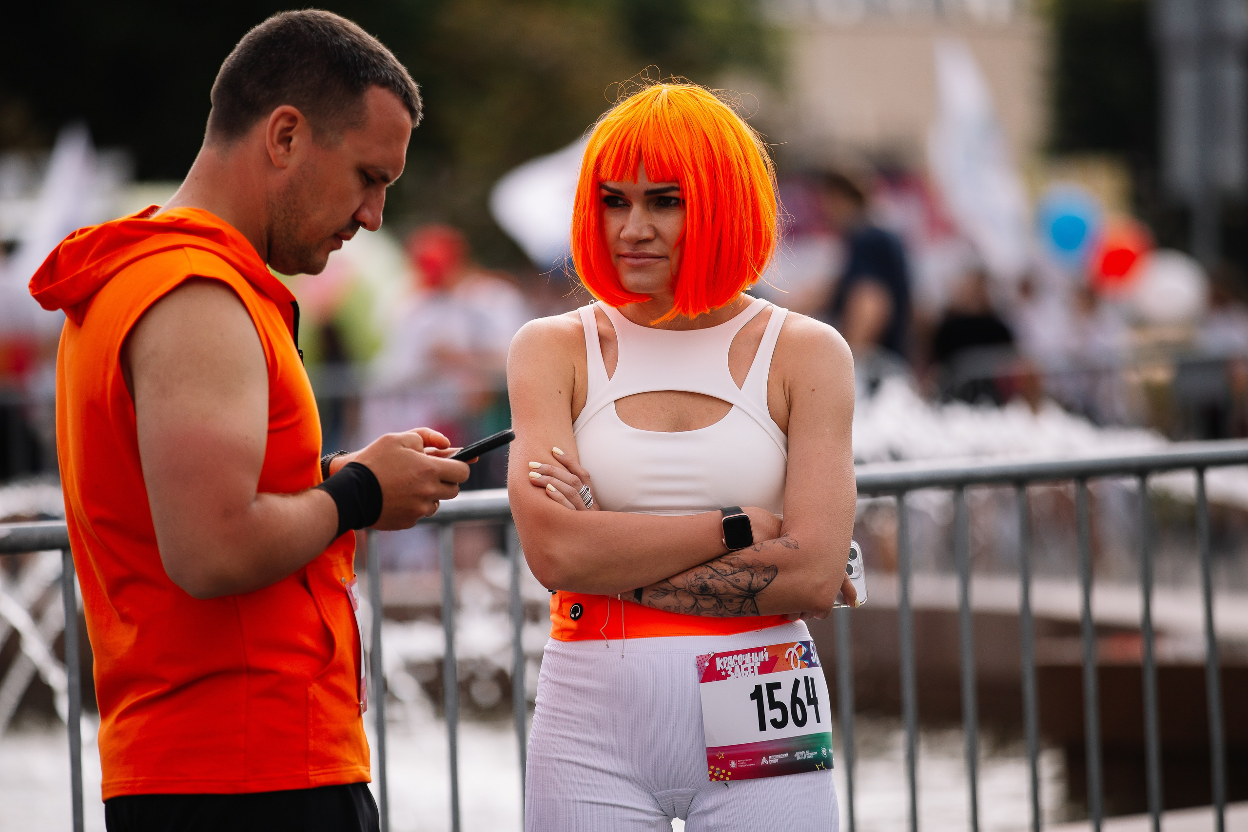 Красочный забег. Свадебный Семейный Репортажный фотограф в Москве