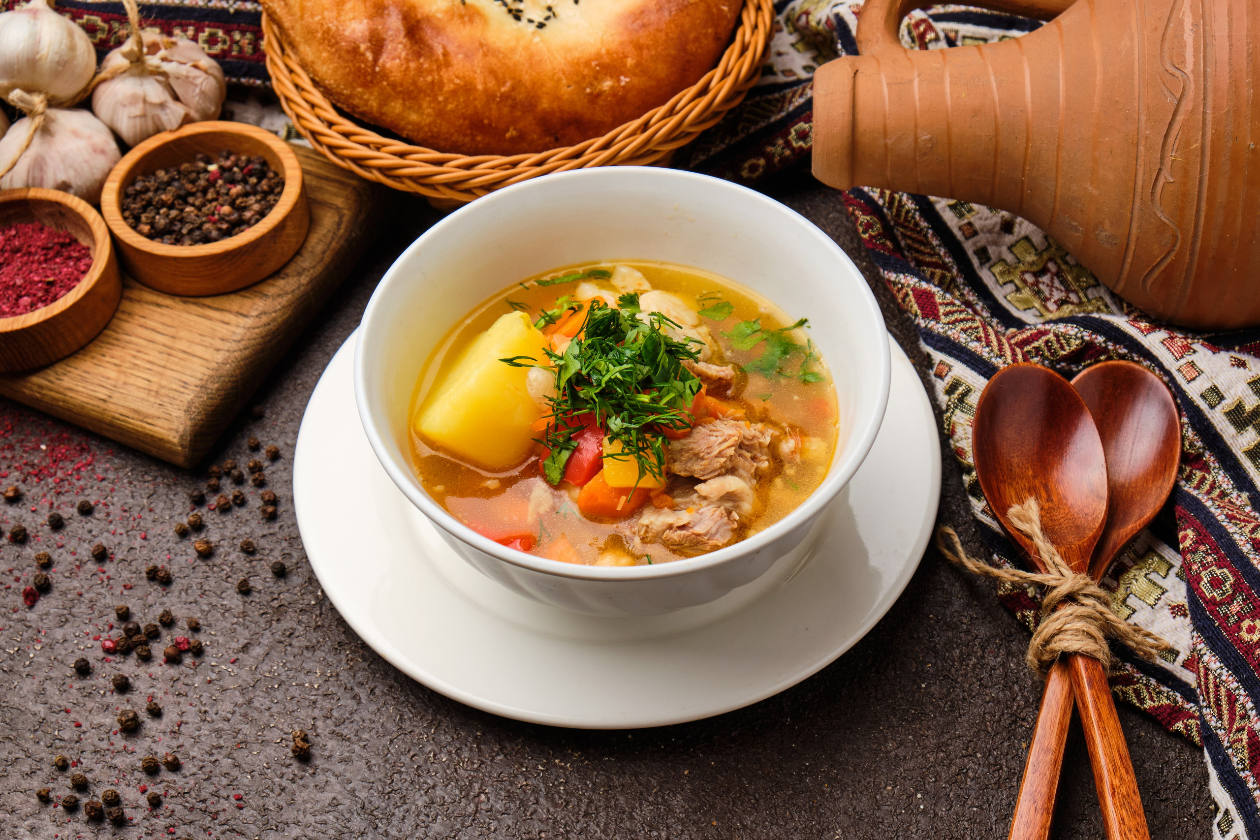 Food Photography of Azerbaijani Cuisine | Photographer for Restaurants Tbilisi. Commercial Photographer Tbilisi | Food & Product Photography | Vitaly Gorbachev