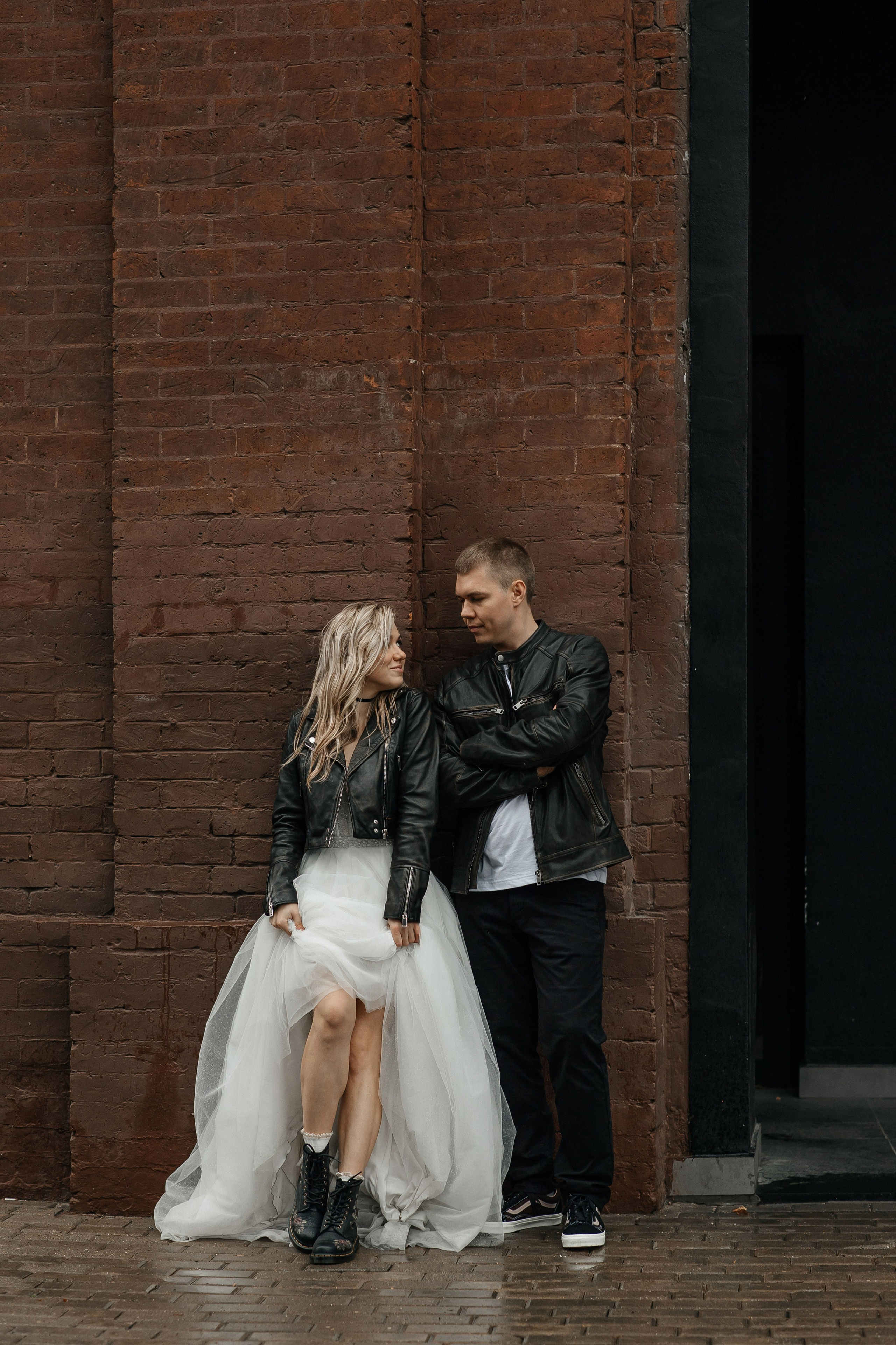 Свадебная фотосессия в Москве в рок образах