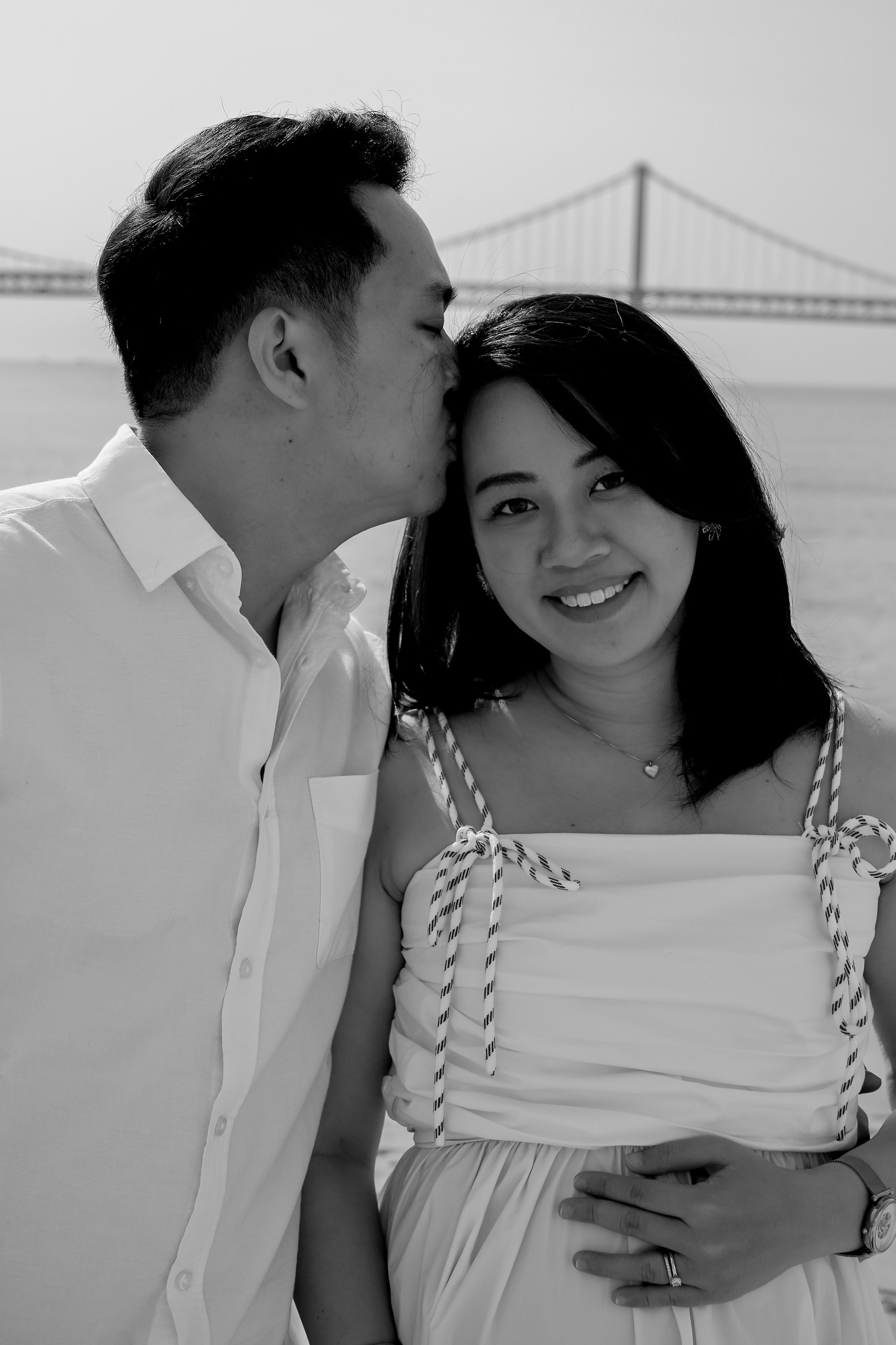 Maternity photoshoot at Gwangalli in Busan. Busan photographer | Фотограф Пусан