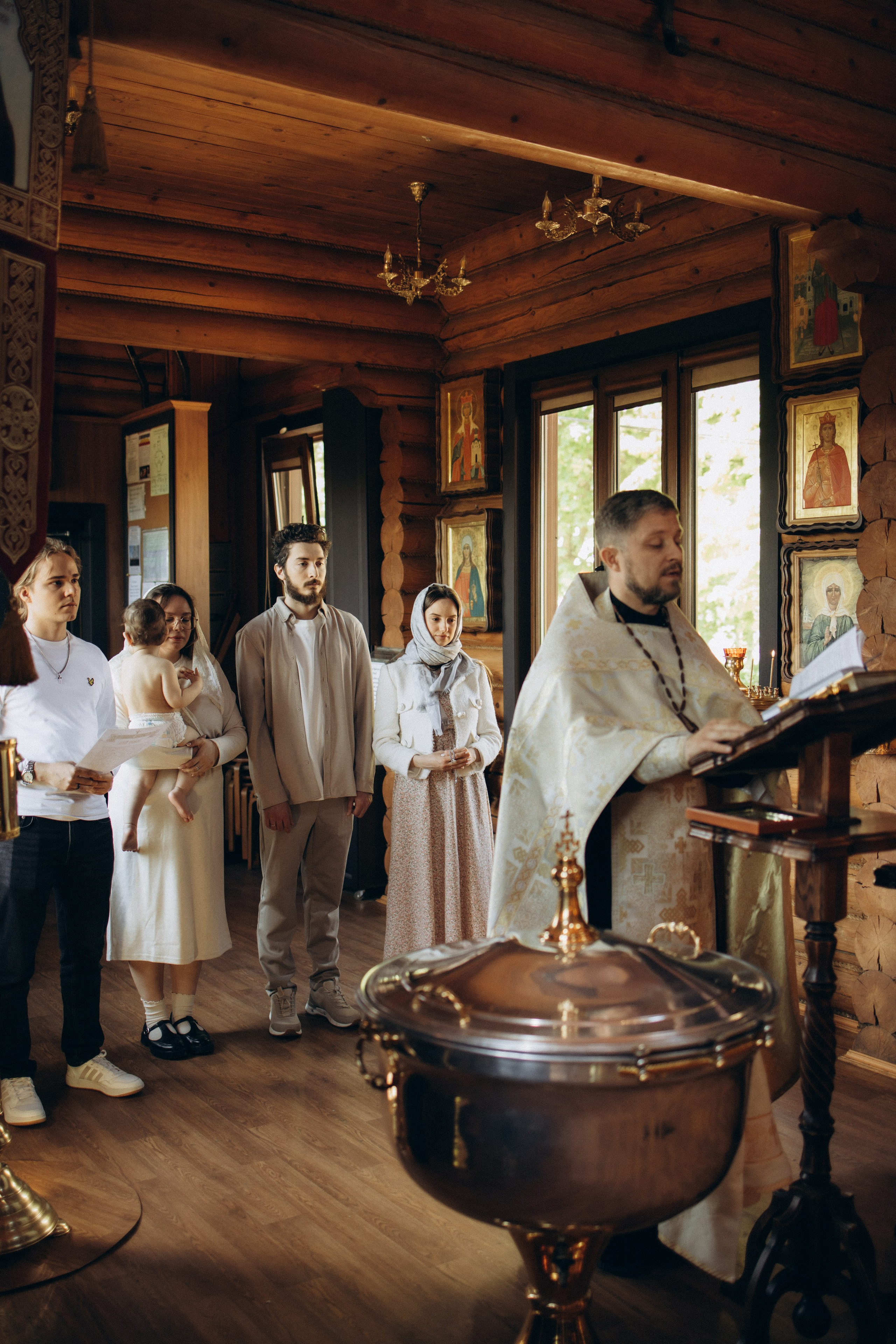 Таинство крещения Мишеньки. Семейный фотограф в Ростове-на-Дону Мария Ожогина