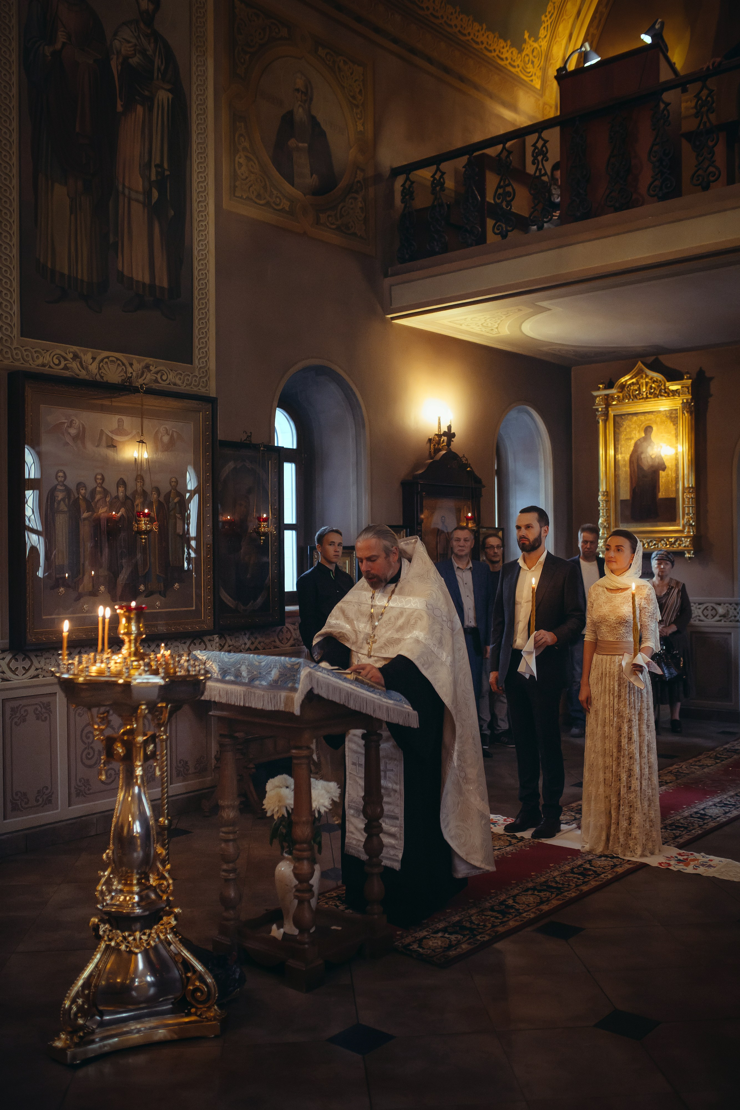 Венчание Виктора и Марии. Фотограф на Крещение, семейный фотограф в Москве