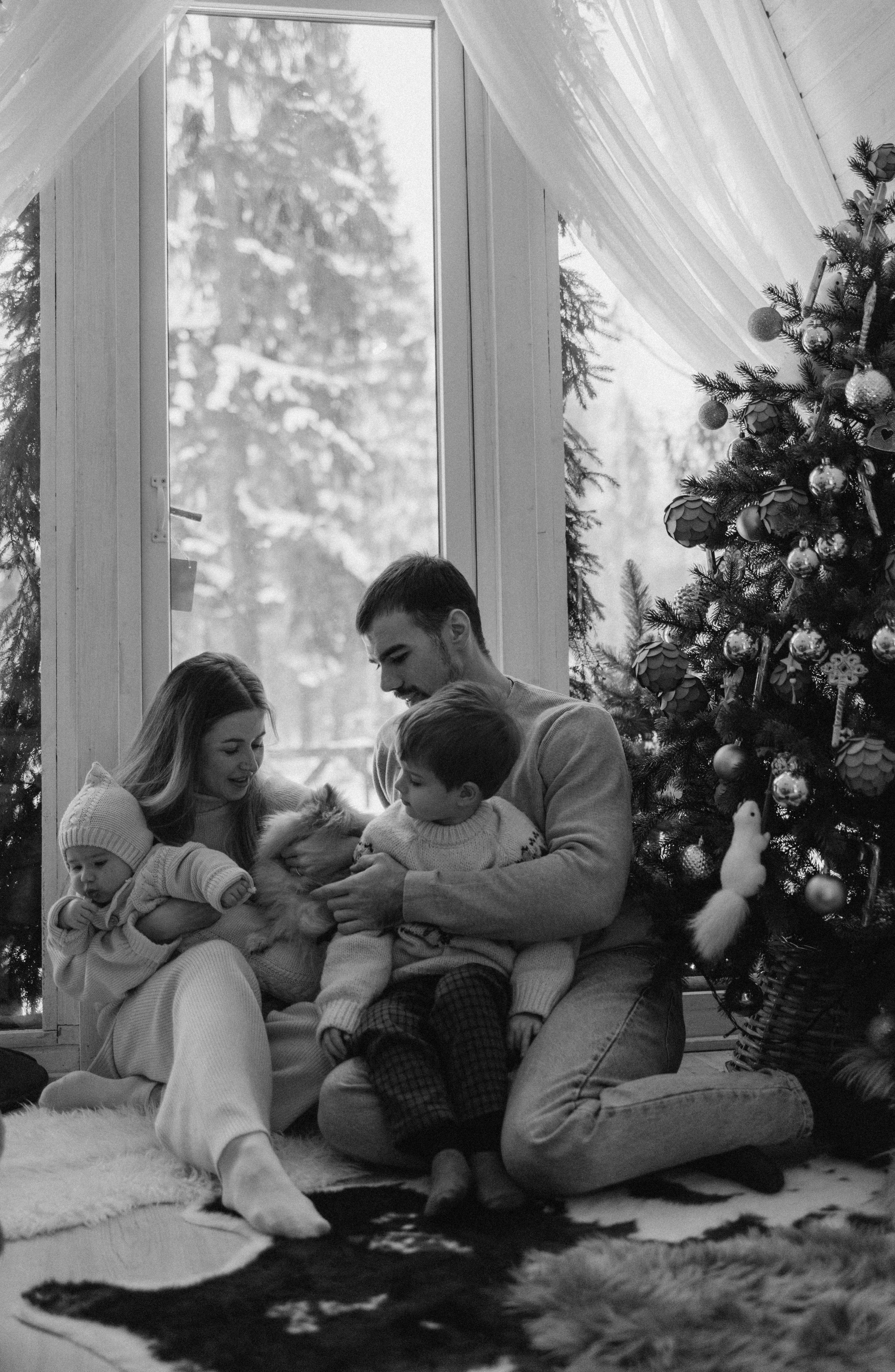 Андрей, Маша, Мирон и Марк. Семейный фотограф Москва Валерия Белова