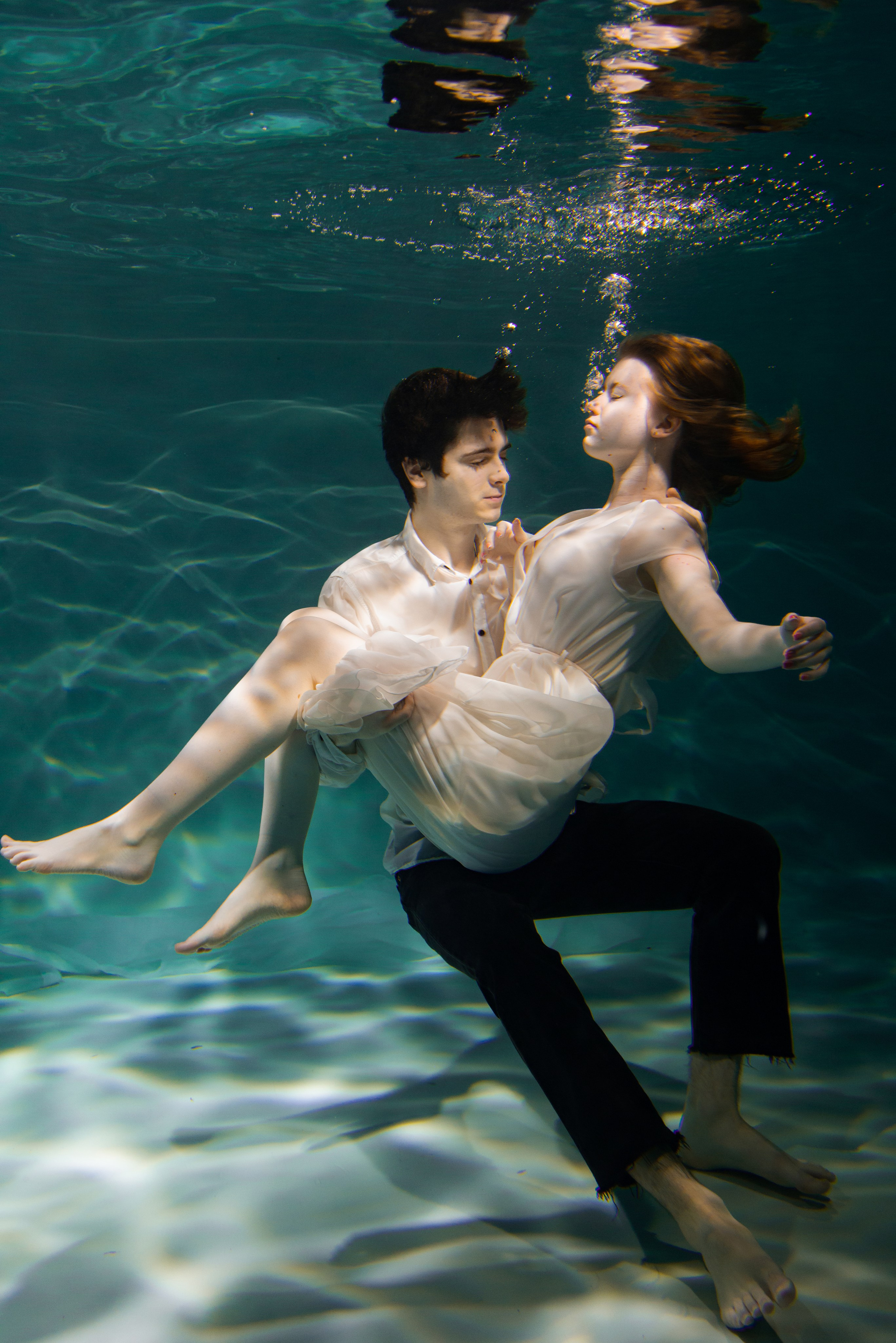 Под водой. Фотограф и дизайнер в Москве Екатерина Лобачева