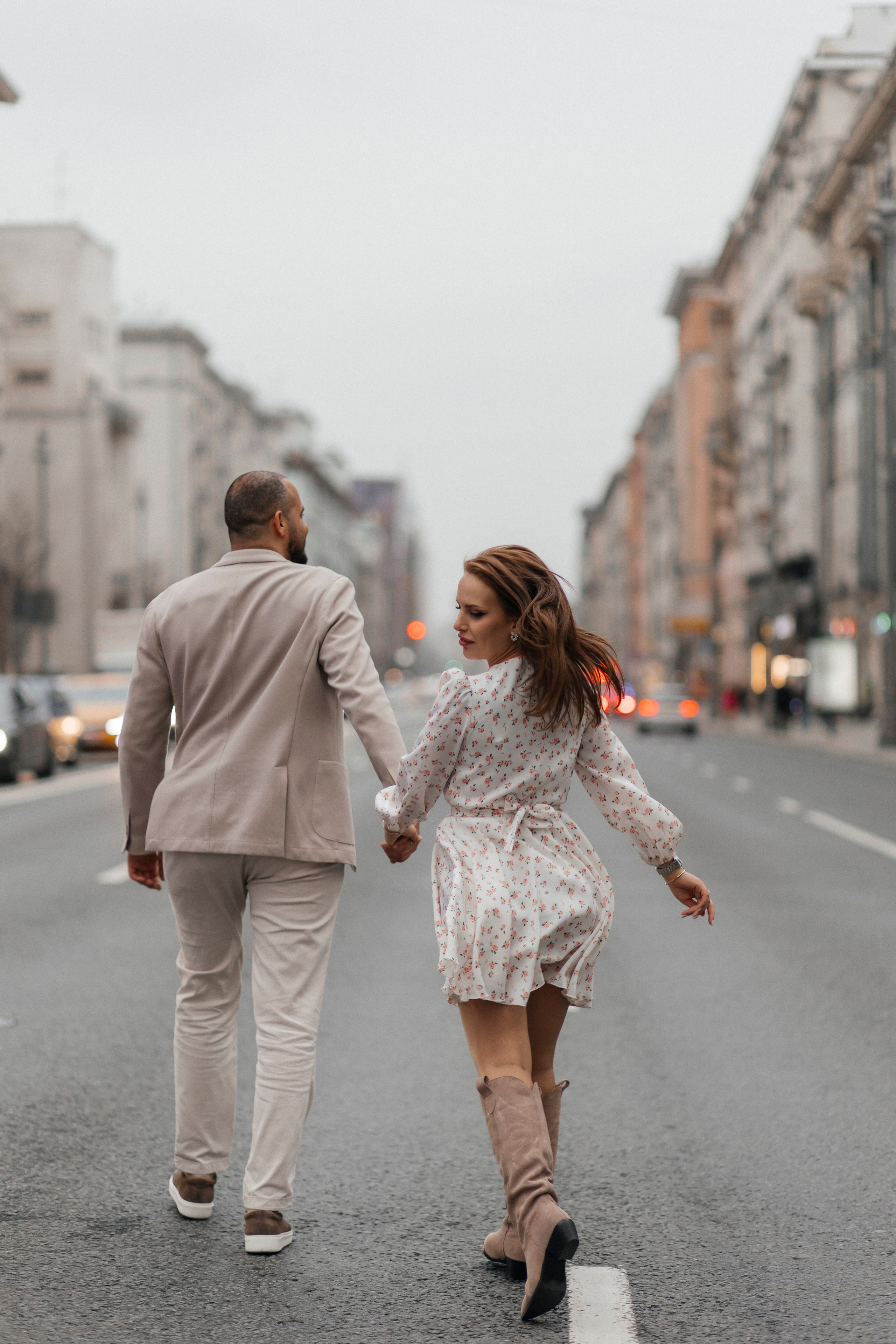 Анастасия и Мостафа (библиотека + прогулка). Фотограф в Москве Екатерина Потапова