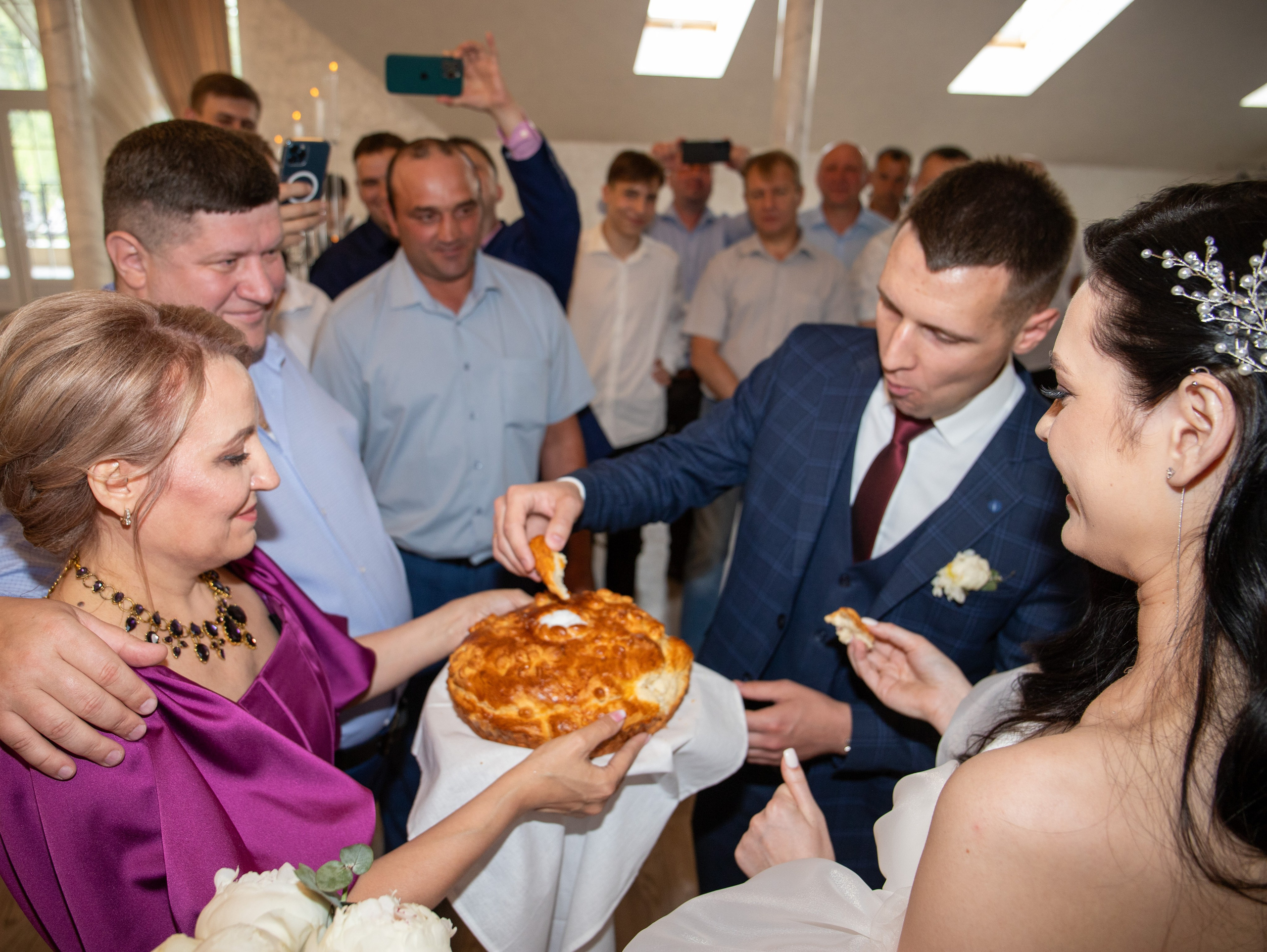 Свадебный банкет. Свадебный и семейный фотограф в Москве Мила Широких