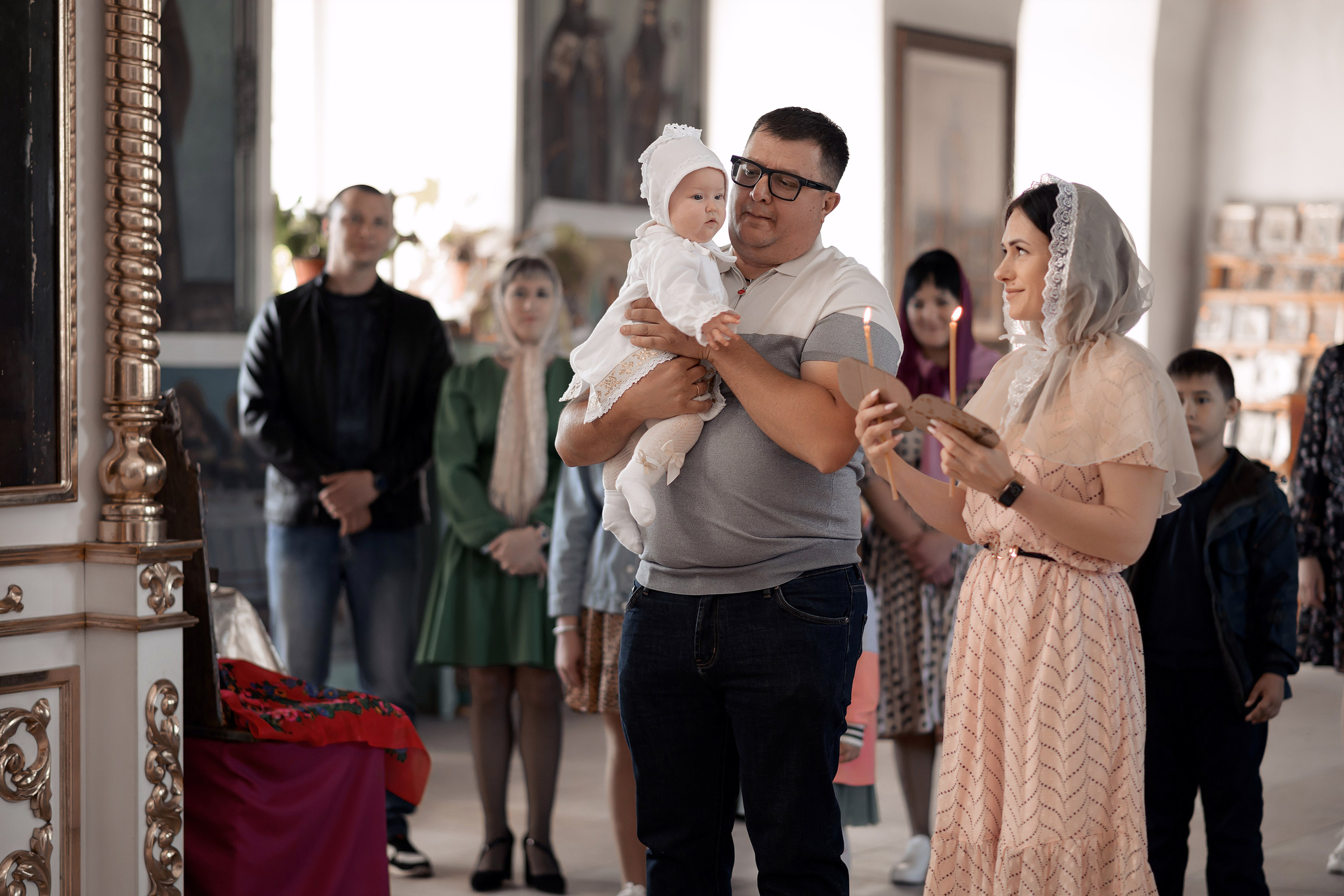 Крещение Екатнрины. Свадебный фотограф Белгород Валуйки Старый Оскол Воронеж