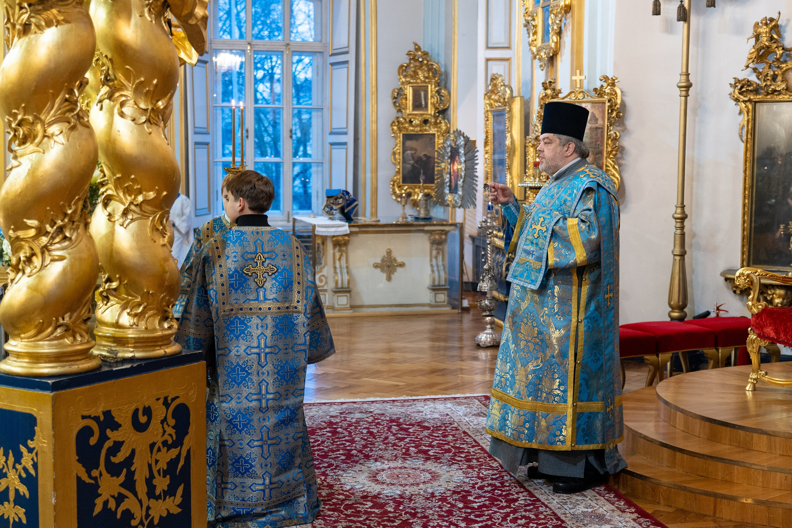 Неделя 26-я по Пятидесятнице. Попразднство Введения. Вмц. Екатерины. НИКОЛО-БОГОЯВЛЕНСКИЙ МОРСКОЙ СОБОР
