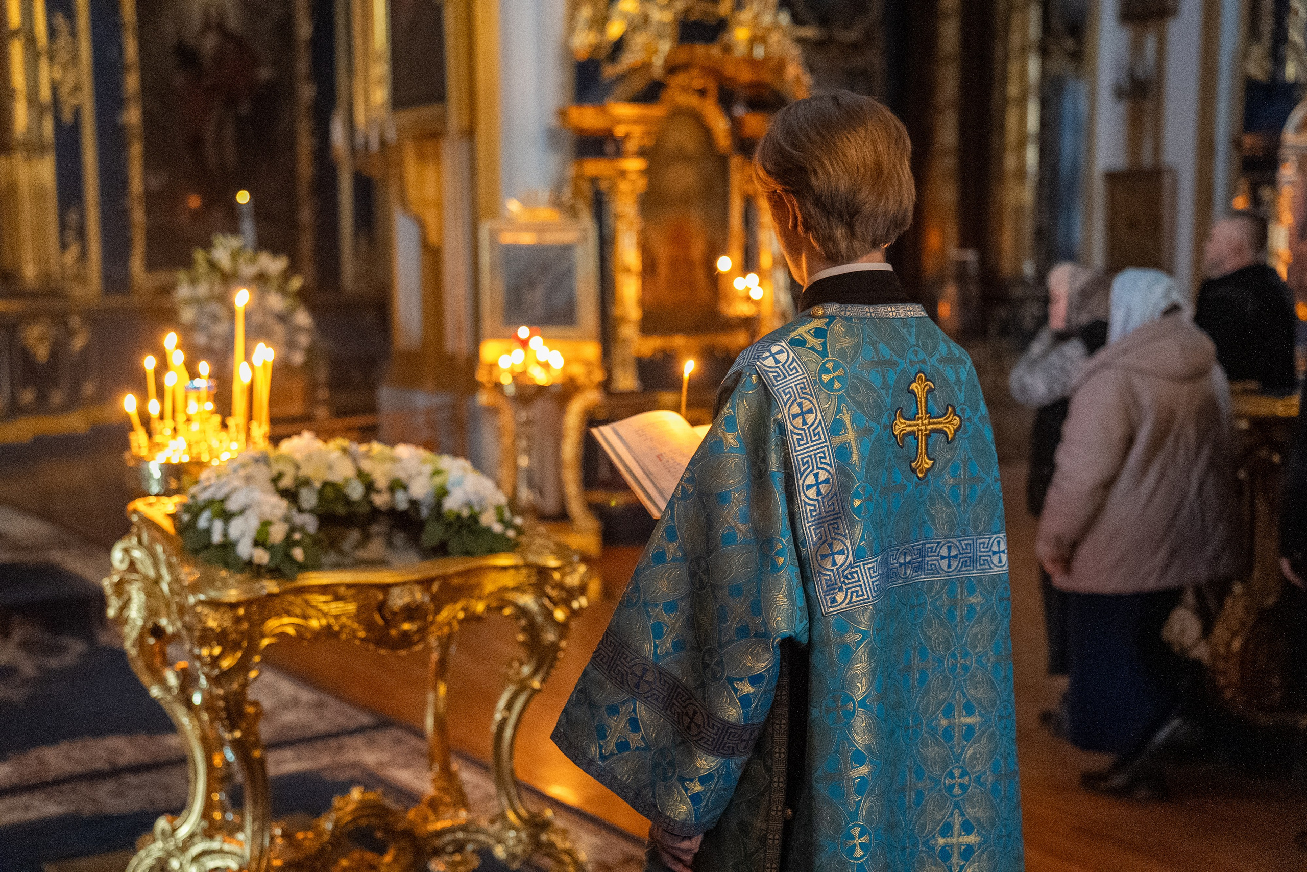 Страстная седмица. Великий понедельник. НИКОЛО-БОГОЯВЛЕНСКИЙ МОРСКОЙ СОБОР