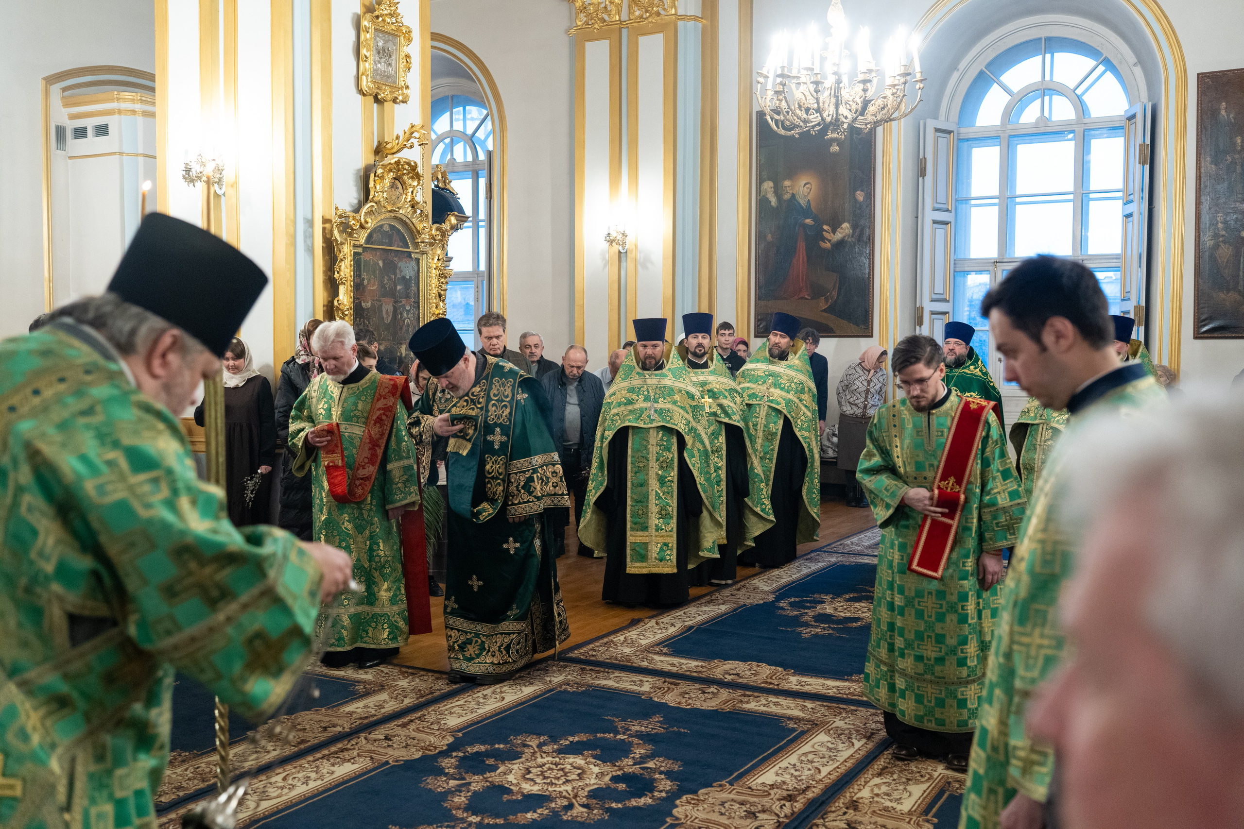 Суббота 6-й седмицы, ваий. Лазарева суббота. Воскрешение прав. Лазаря. НИКОЛО-БОГОЯВЛЕНСКИЙ МОРСКОЙ СОБОР
