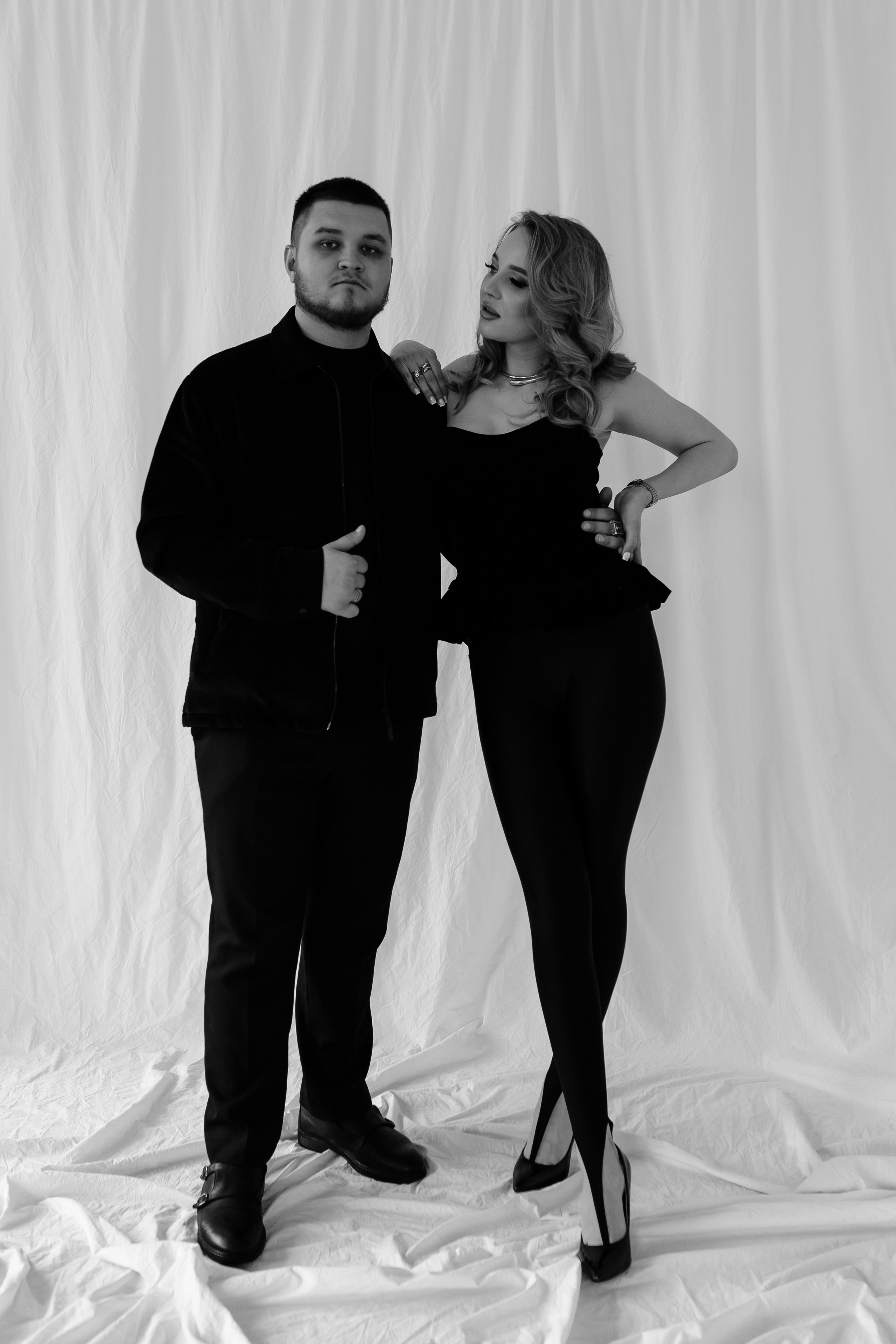 Семейная съёмка в студии. Фотограф Трифон Мира