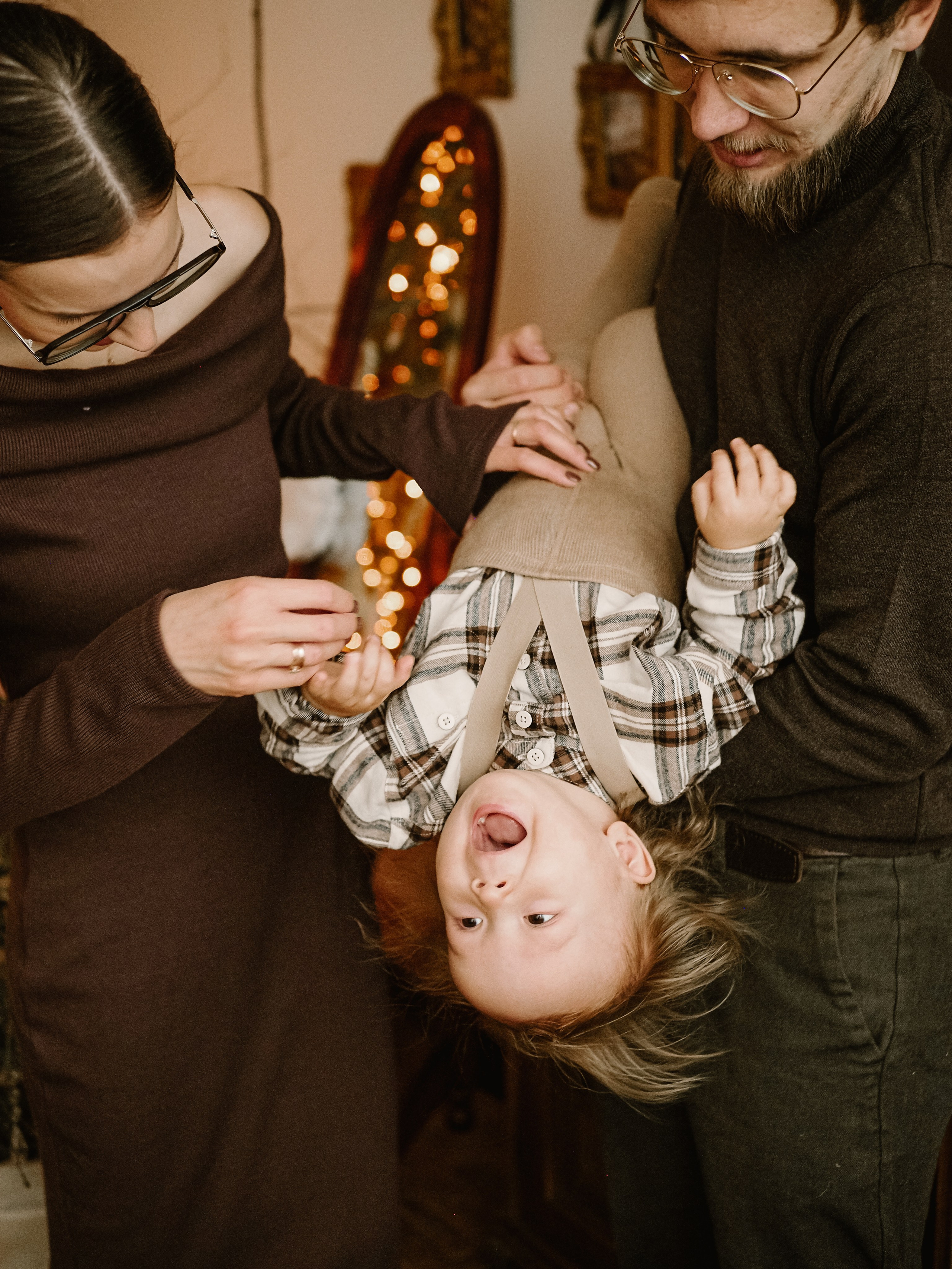 Семейные новогодние кадры стильно 🥰. Фотограф Рязань. Семейный Свадебный фотограф