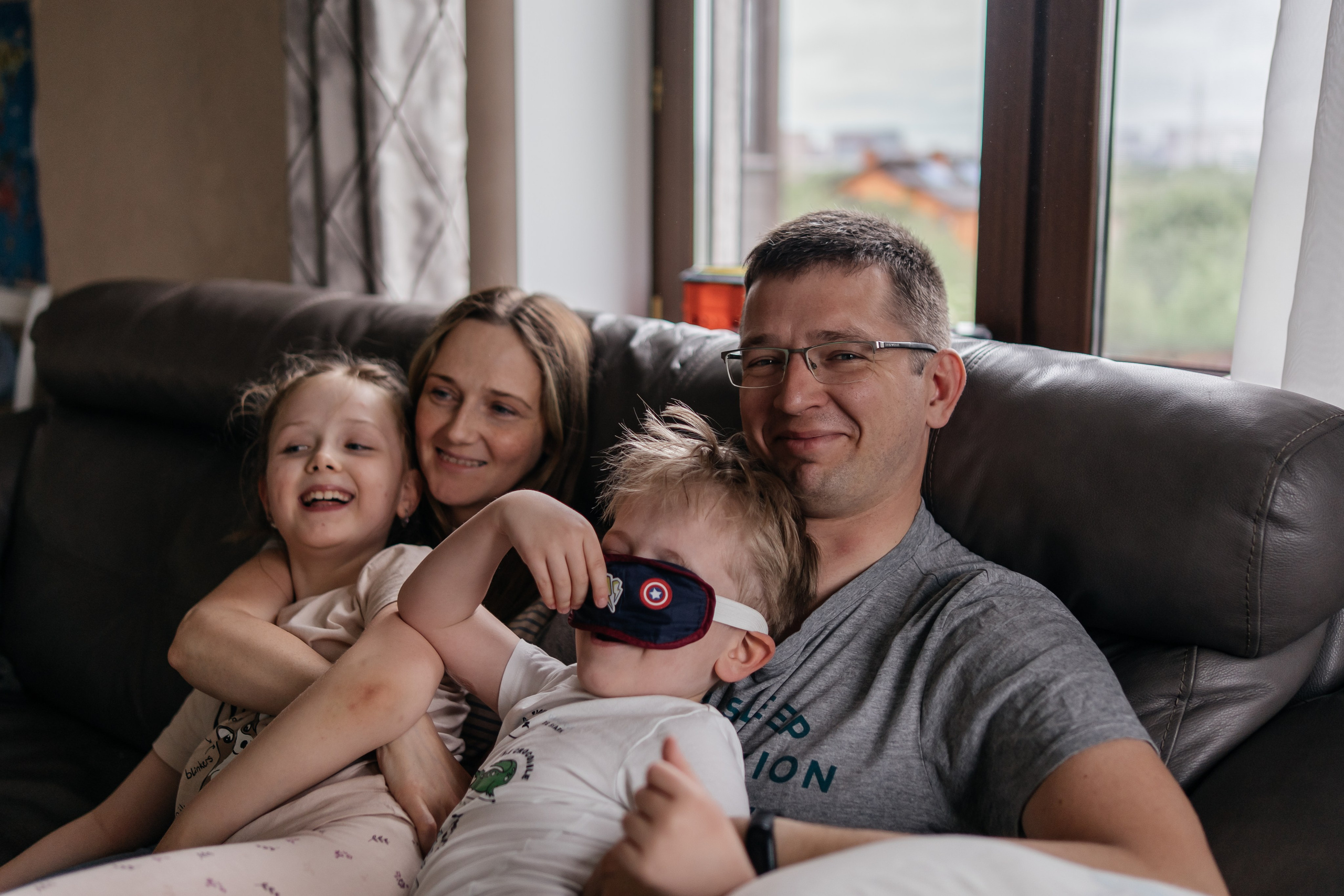 Наташа, Митя, Аня и Женя. Семейный фотограф в Москве и Подмосковье Иванова Нина