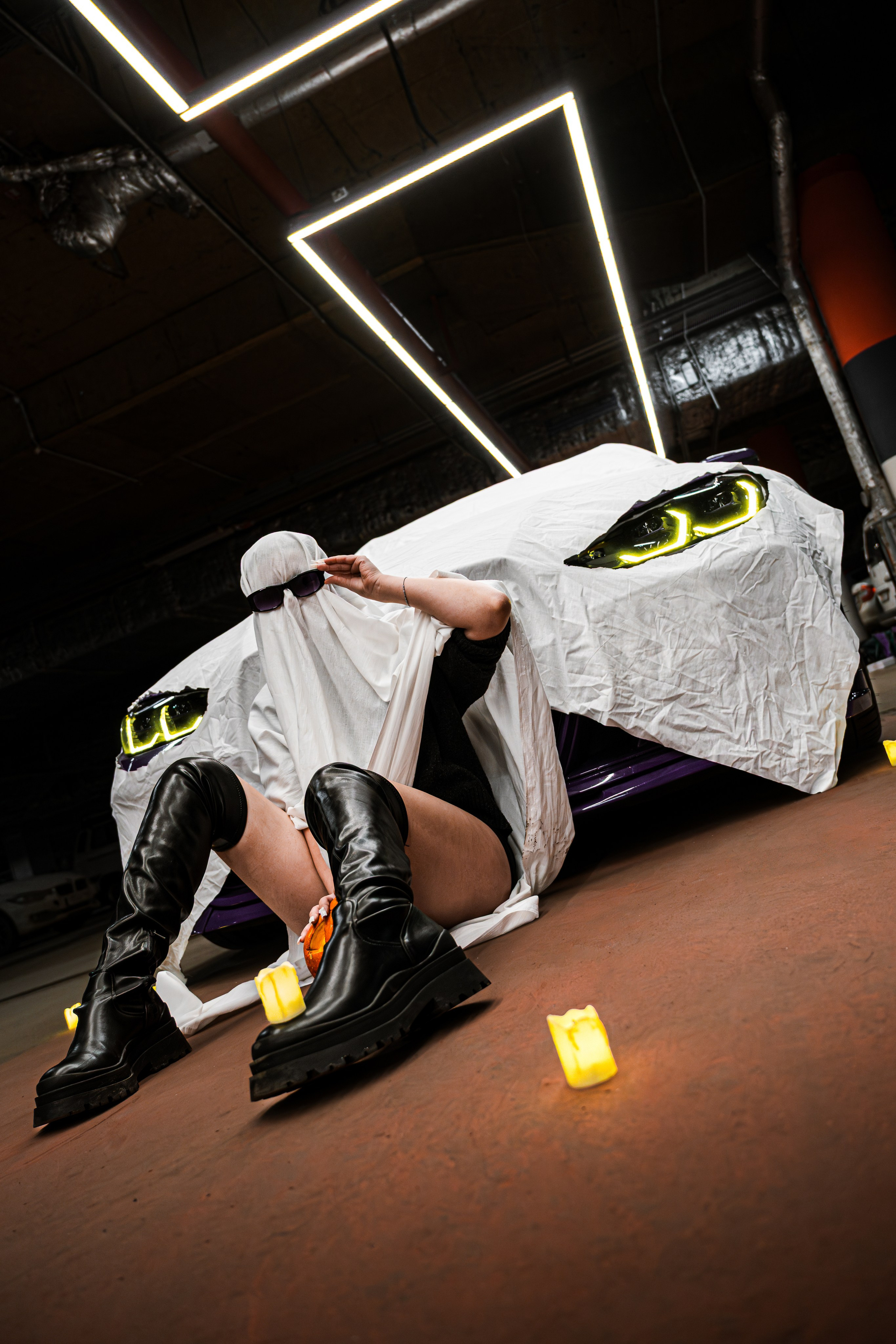 Halloween BMW M3. Valya Fleks