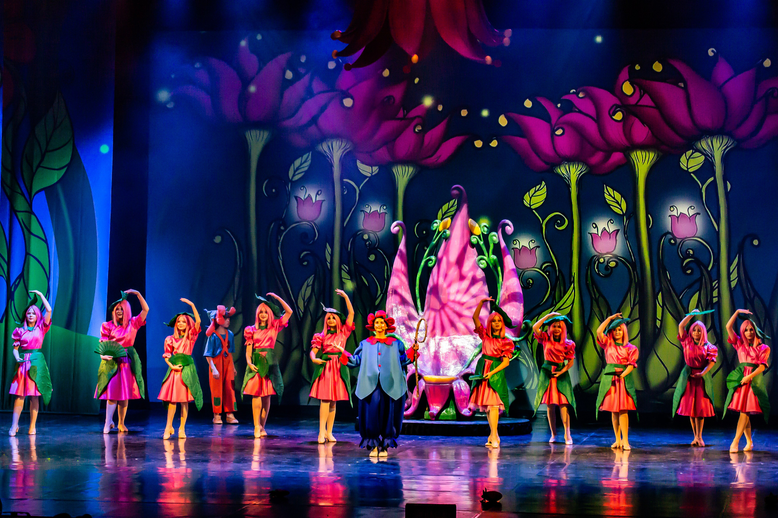 Мюзикл «Незнайка в царстве малюток» премьера Сочи солнышки и Сочи Соло. Фотограф в Сочи Юрий Шептаев