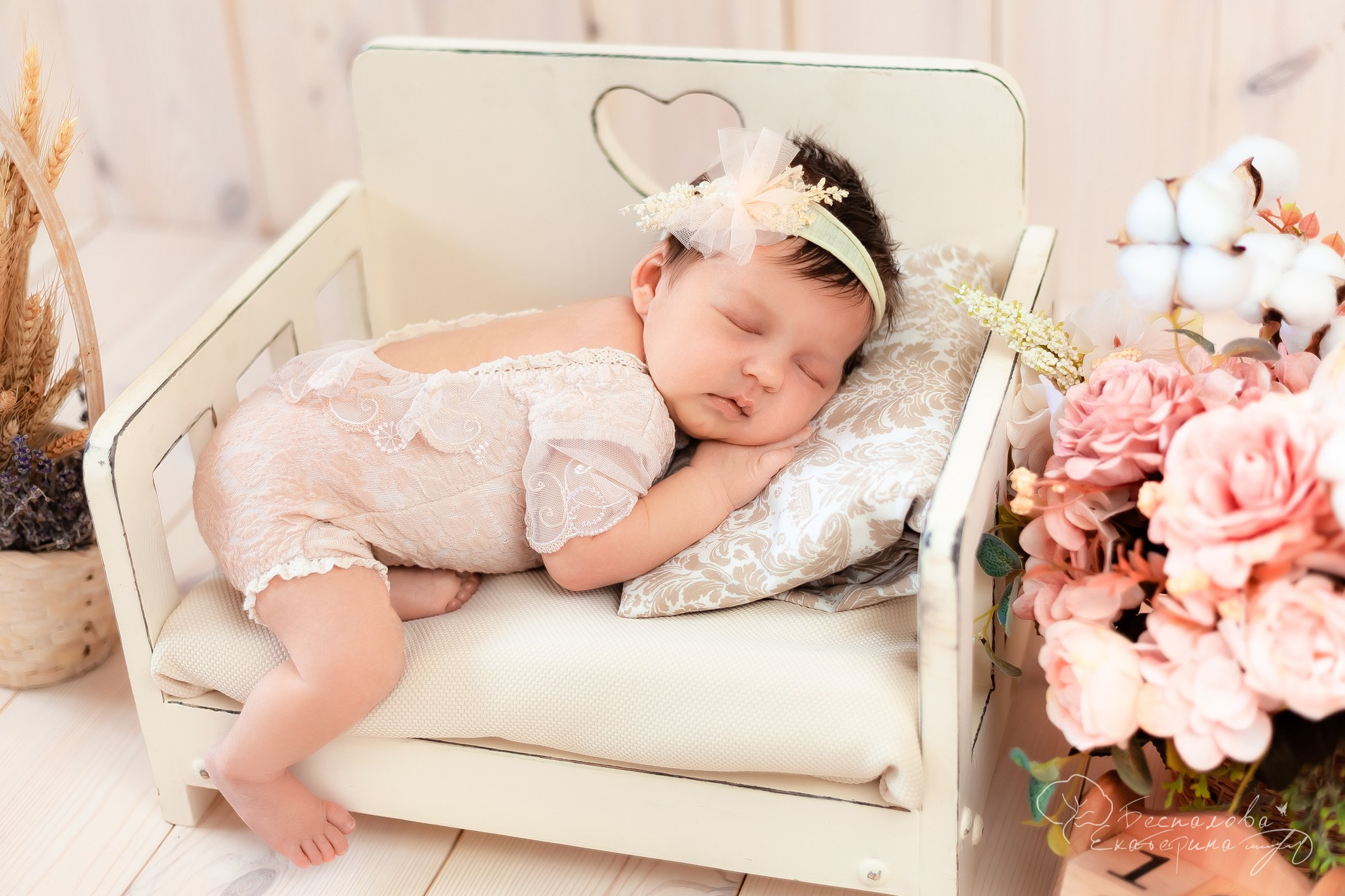 Фотосессия Newborn. Фотограф новорожденных в г. Павлово Беспалова Екатерина