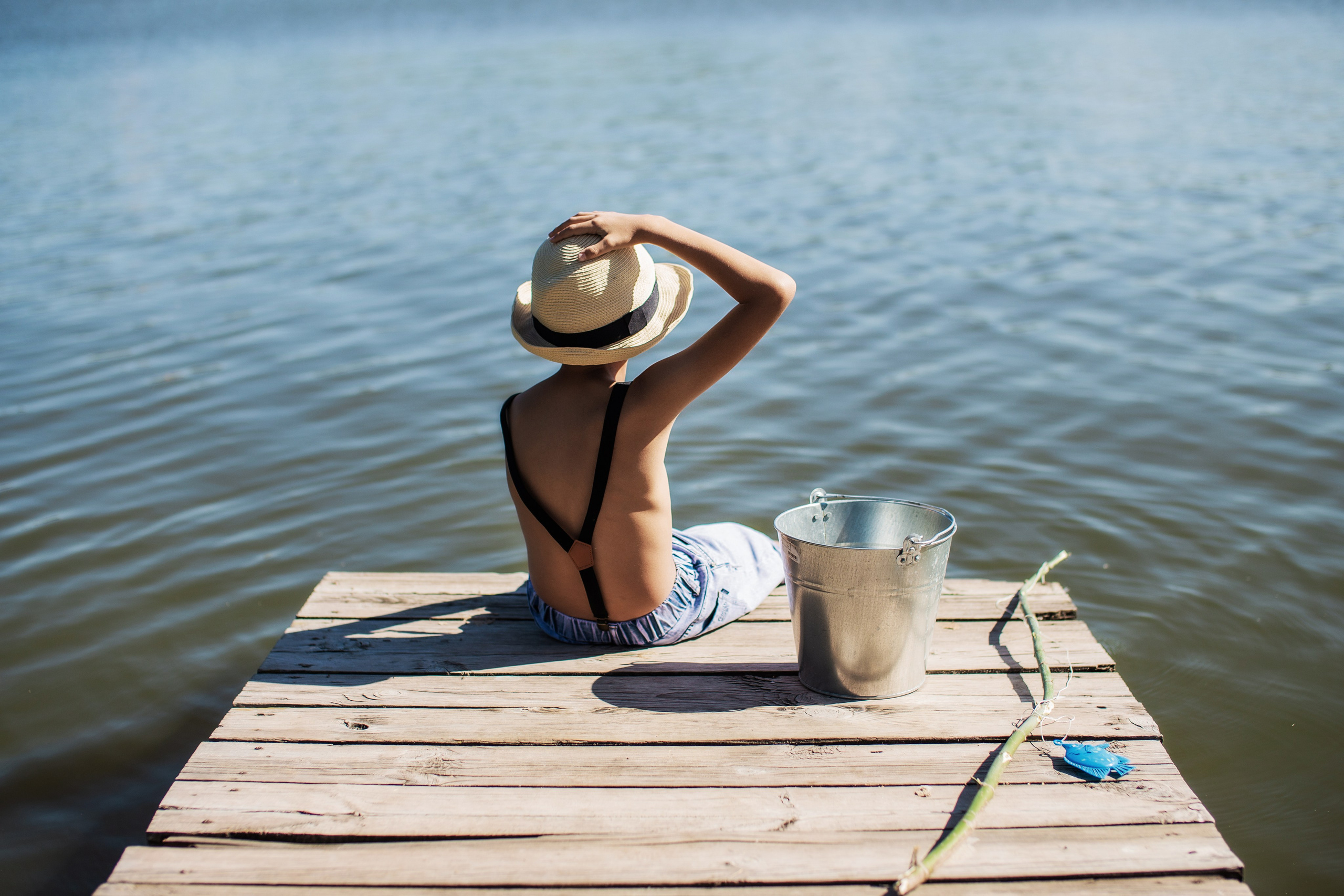 На рыбалке. Семейный фотограф в Саратове